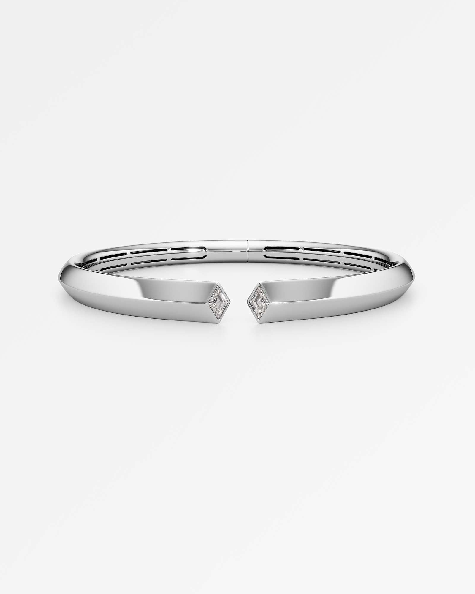 AM To Beyond Linéa Diamond Bangle, in 14K White Gold (0.36 ctw)