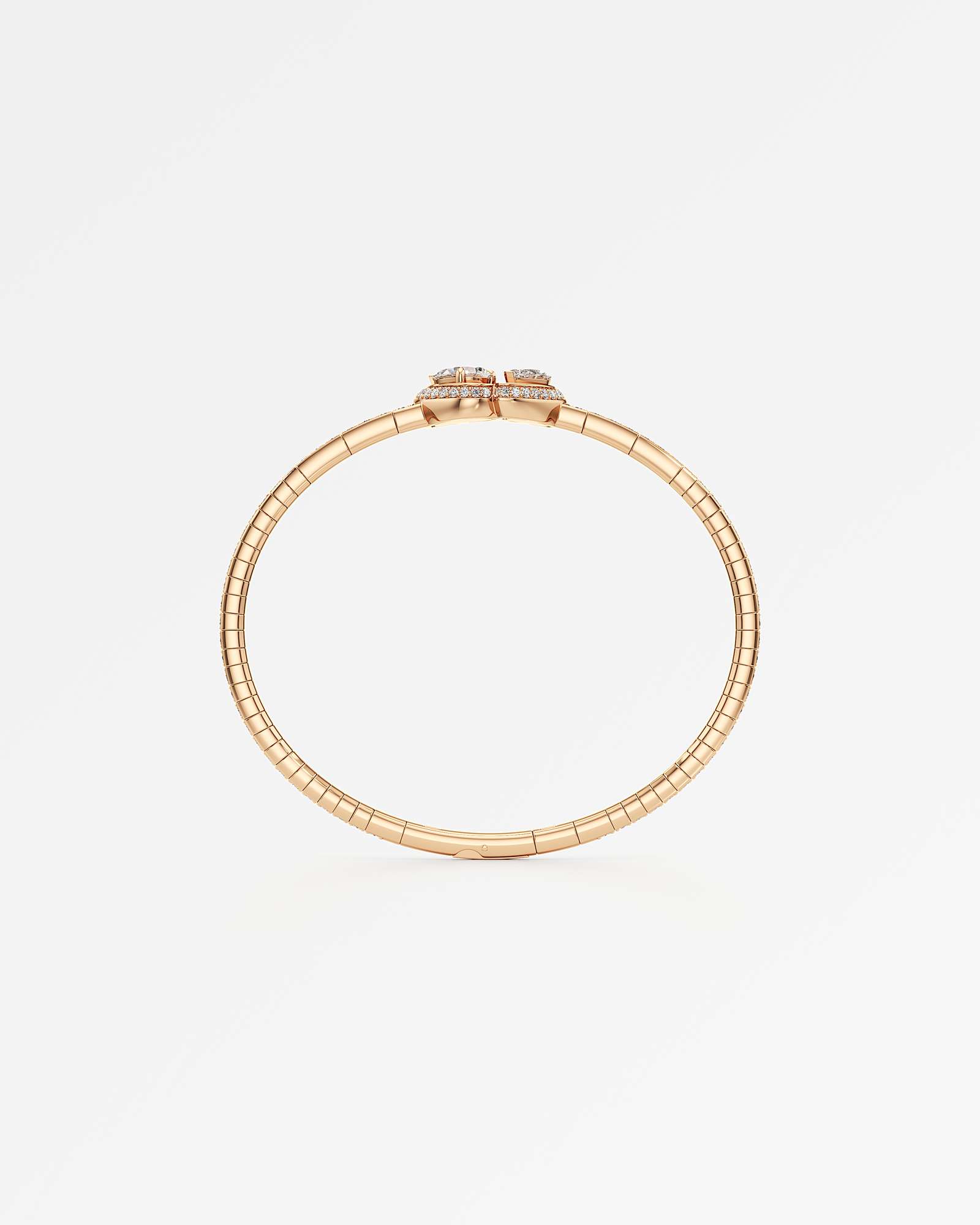 HELD Miréa Diamond Bangle, In 14K Rose Gold (4.25 ctw)
