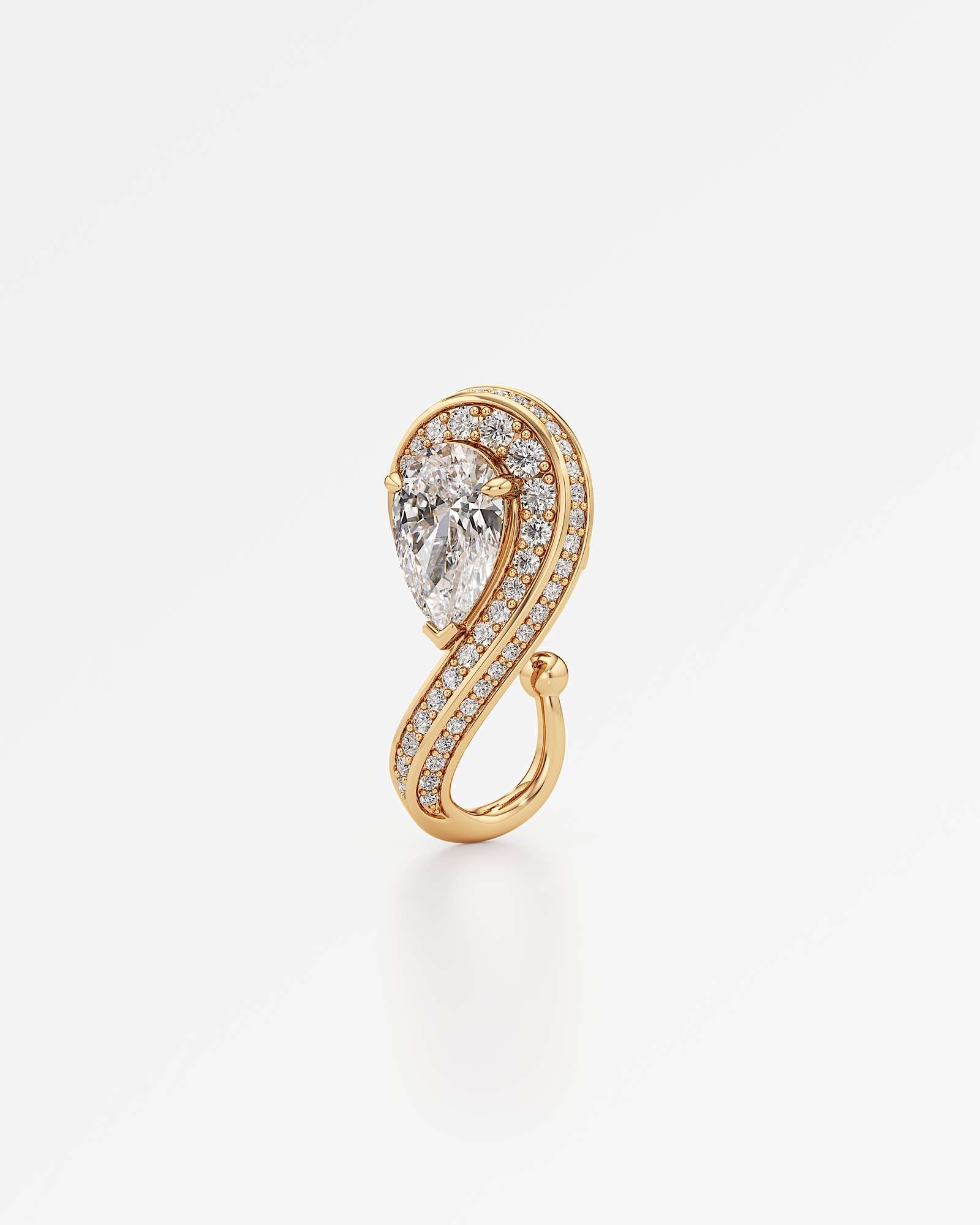 You Fluorrente Diamond Earrings, in 14K Yellow Gold (2.79 ctw)