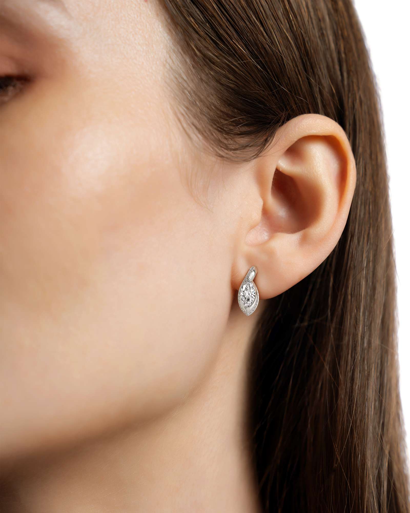 You Serenade Diamond Earrings, in 14K White Gold (1.82 ctw)