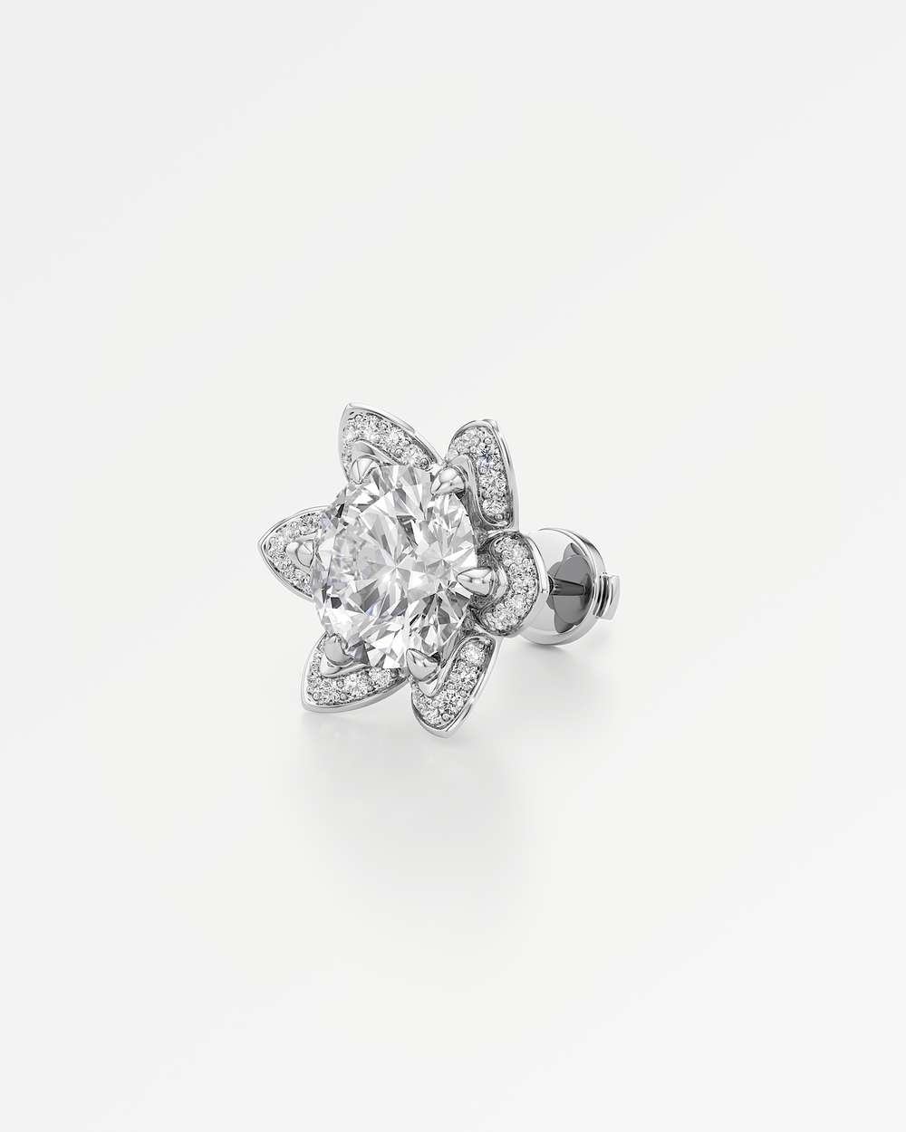 Evora Diamond Stud Earrings