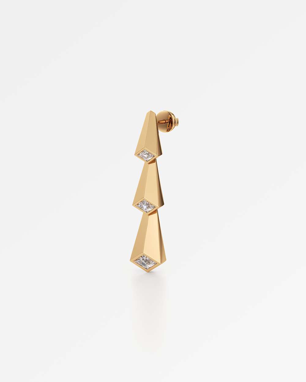 Trelis Diamond Earrings