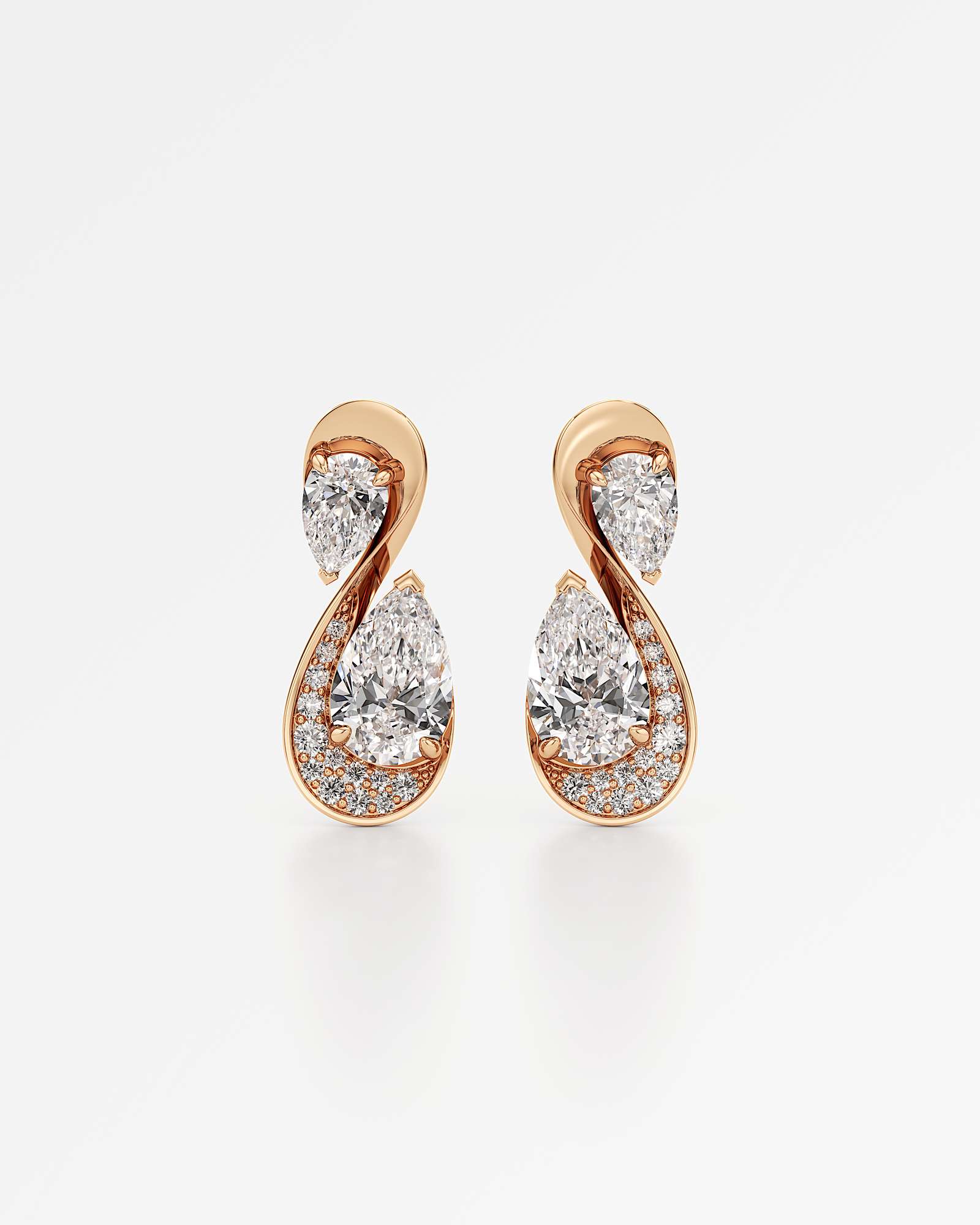 Zephyr Diamond Earrings