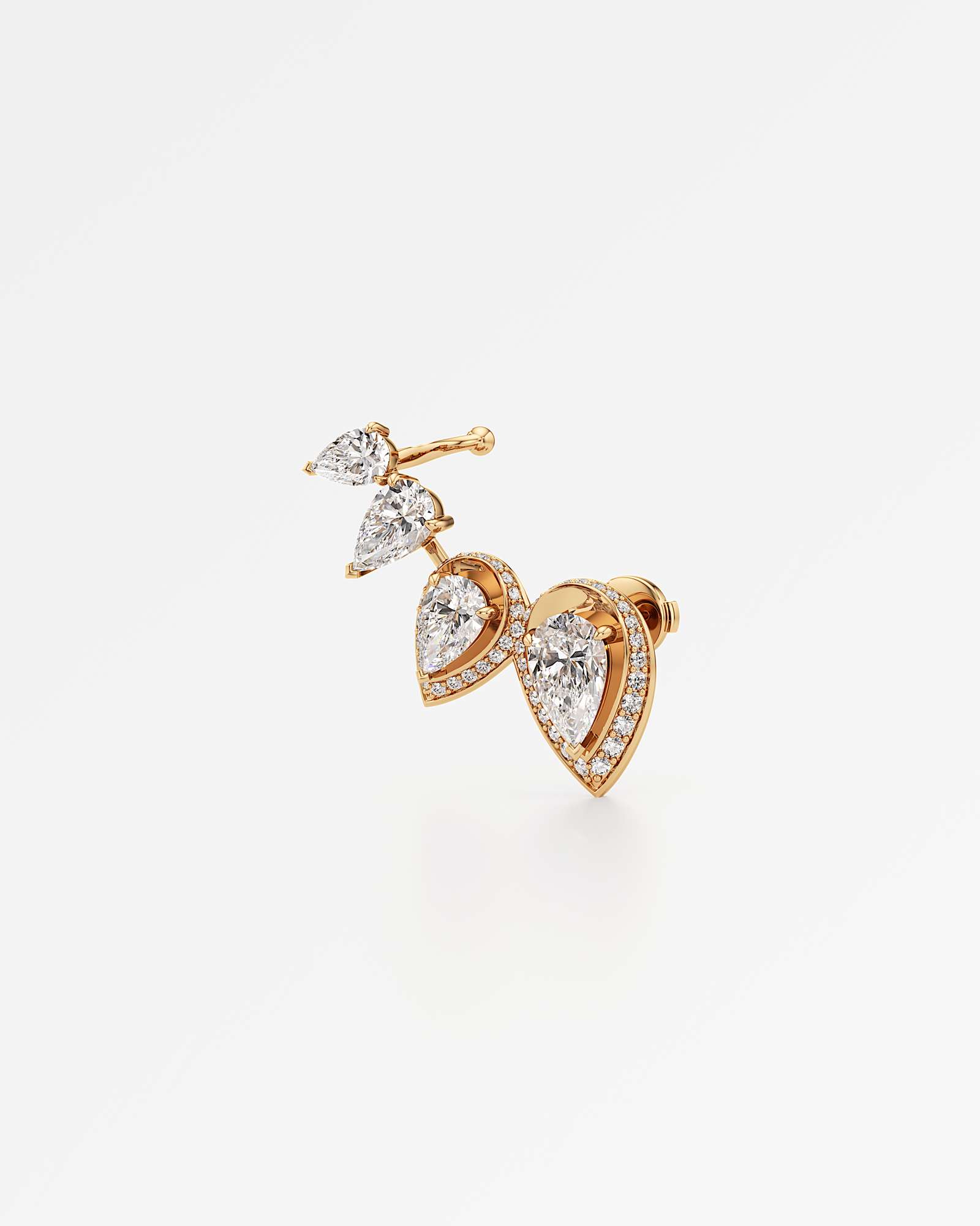 HELD Avera Diamond Earrings, In 14K Yellow Gold (5.27 ctw)
