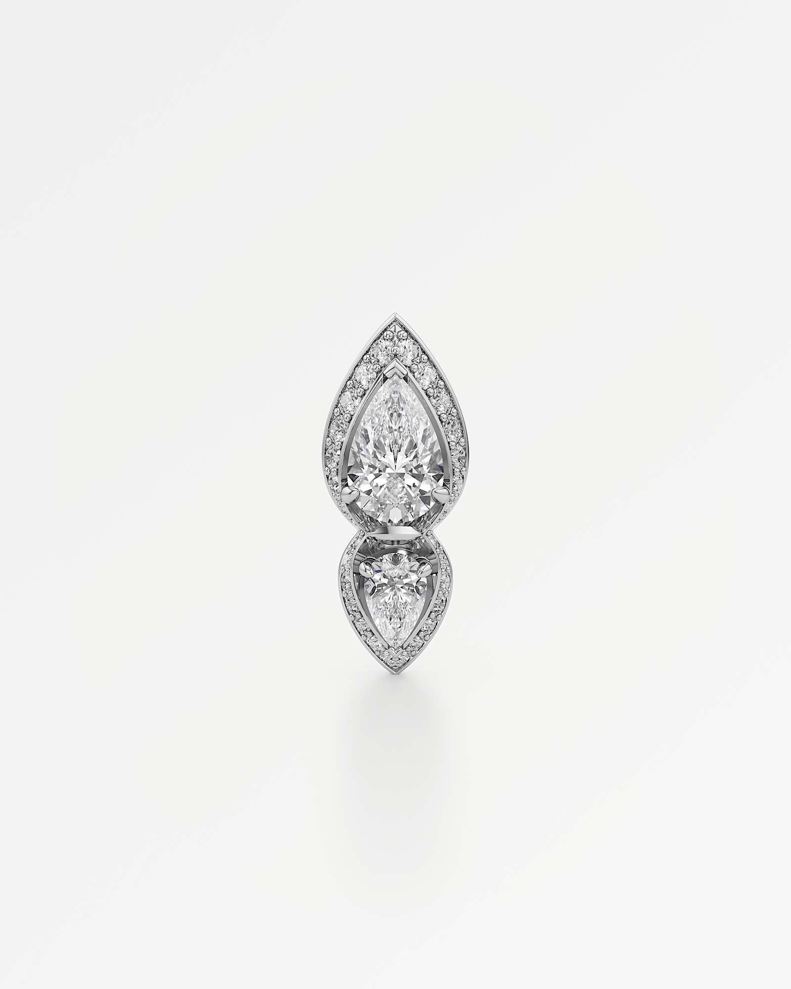 HELD Vianna Diamond Earrings, In 14K White Gold (3.30 ctw)