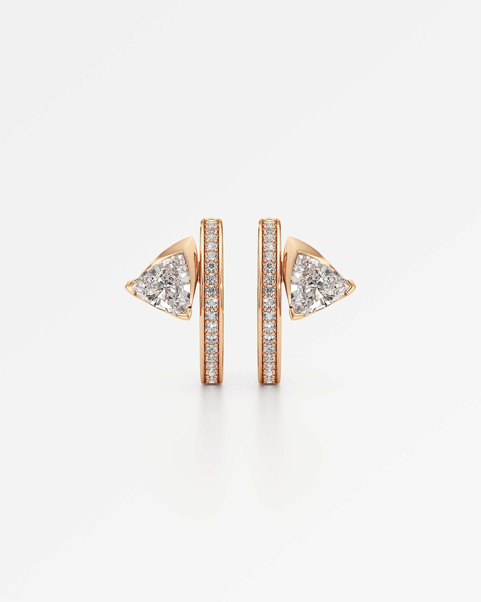 Ridelle Diamond Hoop Earrings
