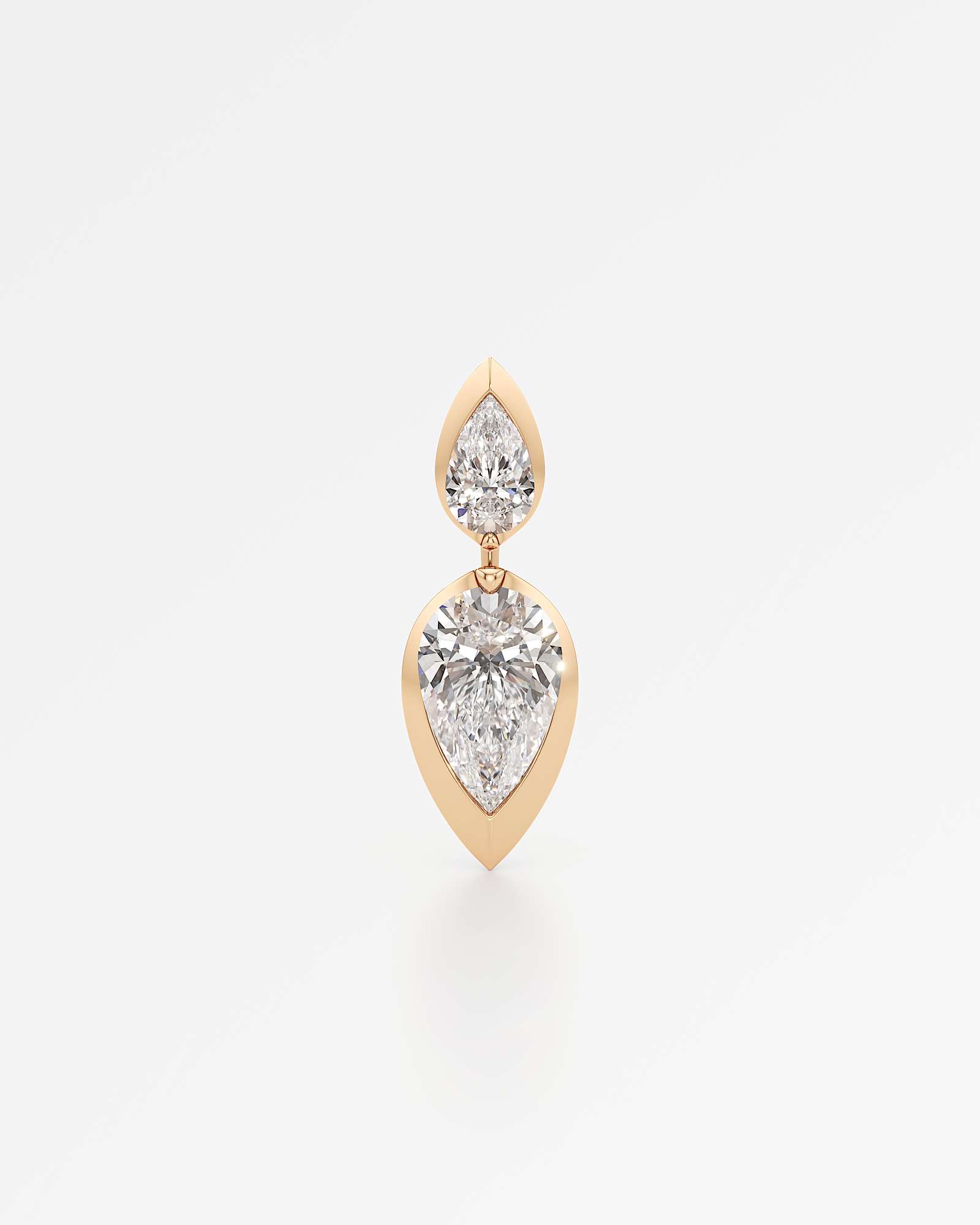 Pinnacle Altisse Diamond Earrings, In 14K Rose Gold (3.16 ctw)