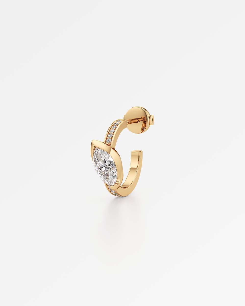 Ridalyn Diamond Hoop Earrings