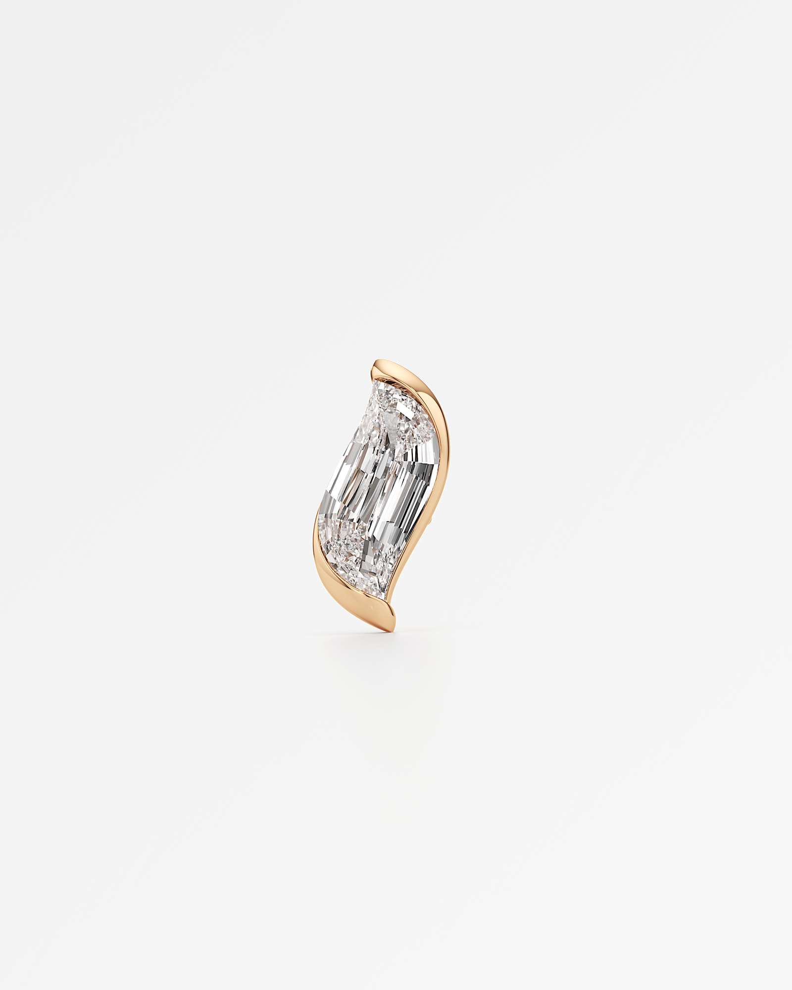 Glimmer Faléa Diamond Earrings, In 14K Rose Gold (2.00 ctw)