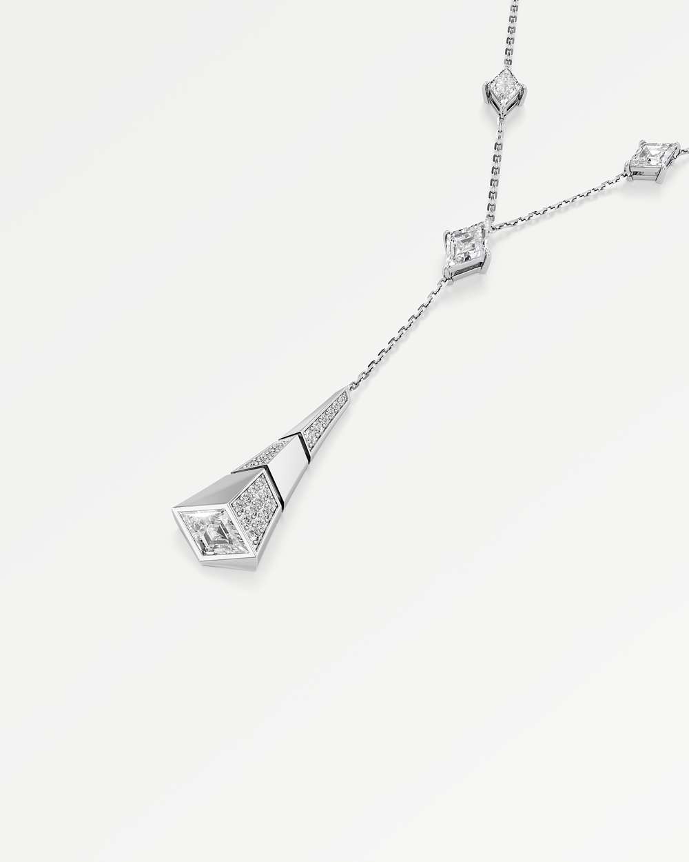 AM TO BEYOND Pivara Diamond Necklace