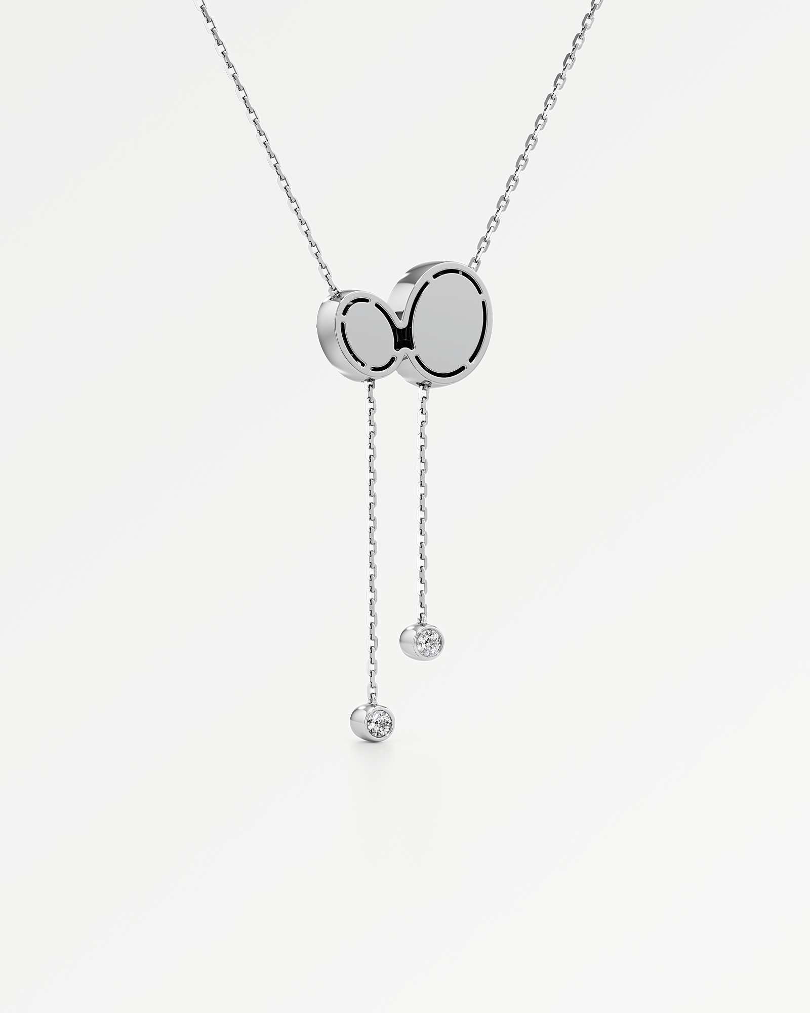HELD Solune Diamond Necklace, In 14K White Gold (2.03 ctw)