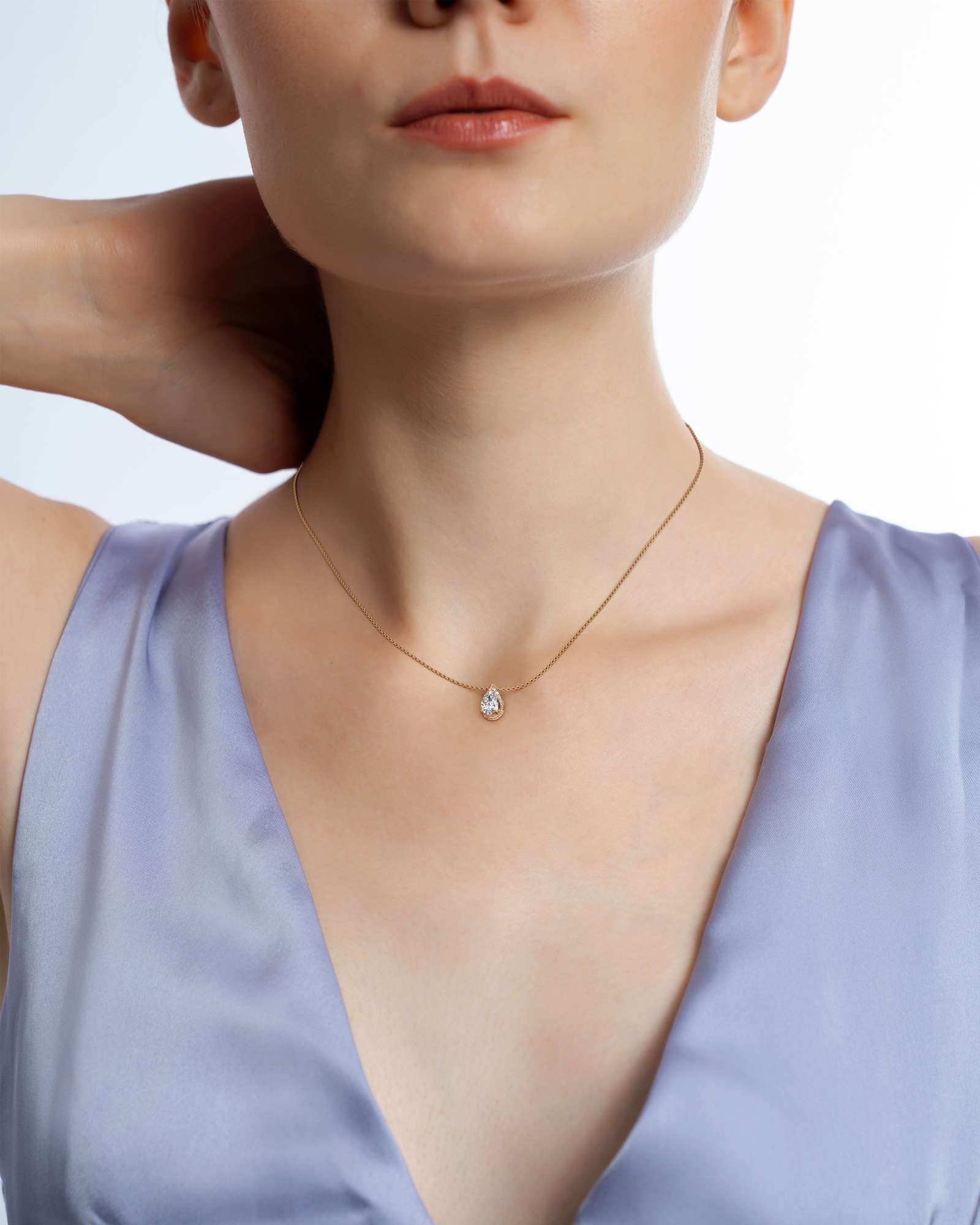 You Dewdrops Diamond Pendant, in 14K Yellow Gold (0.99 ctw)