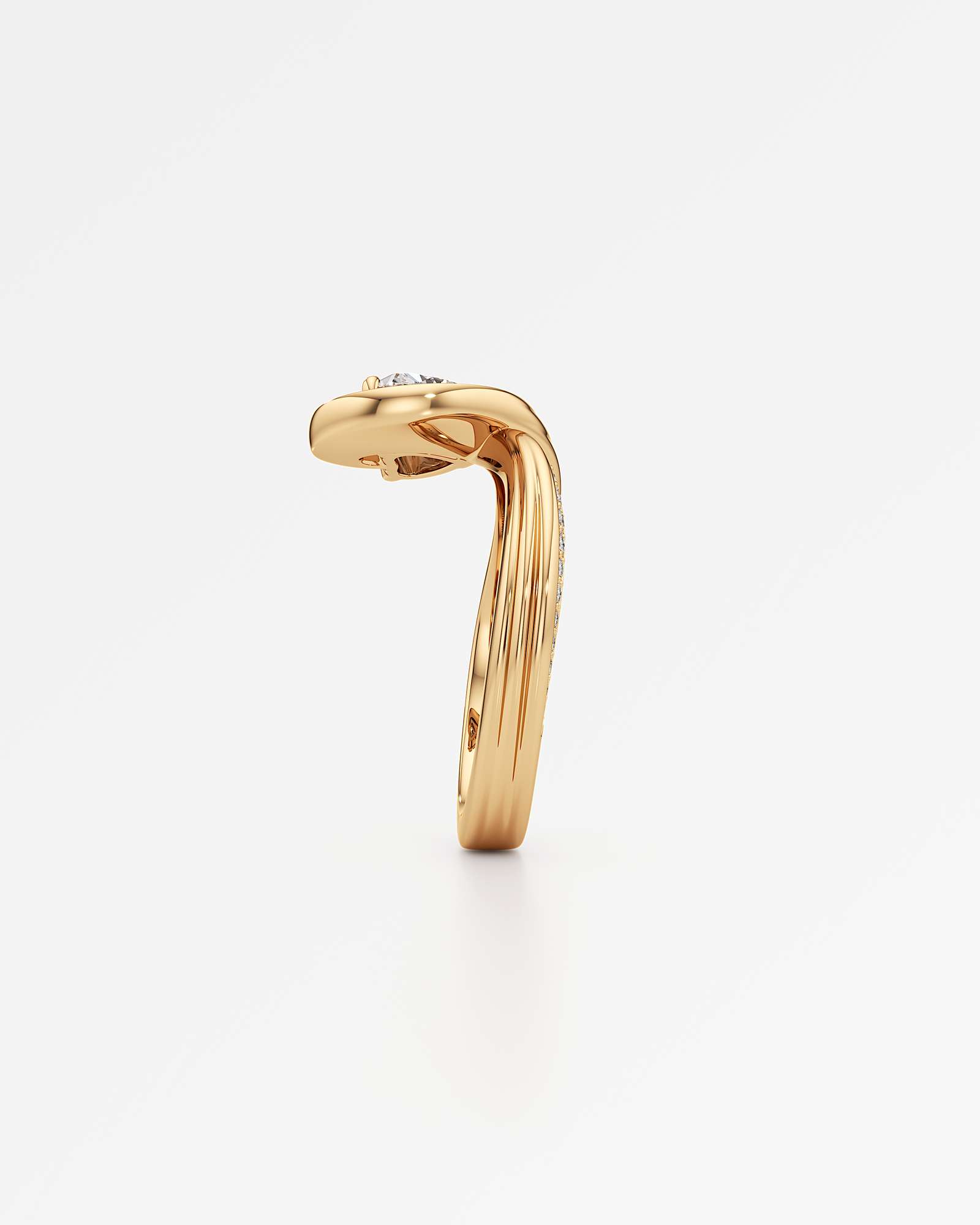 You Chérir Diamond Engagement Ring, in 14K Yellow Gold (1.10 ctw)
