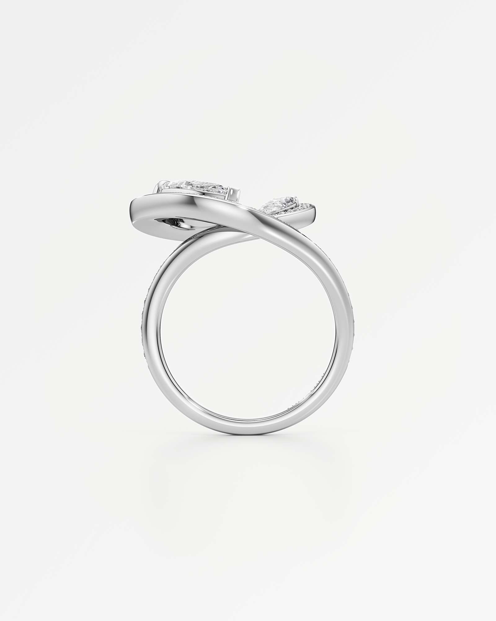 You Sarabande Diamond Ring, in 14K White Gold (1.86 ctw)