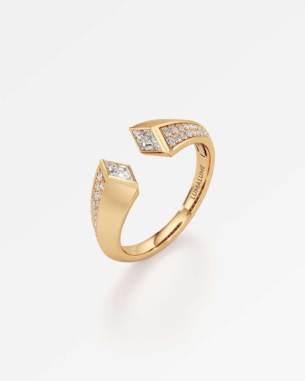 Adamantine Pavé Diamond Ring