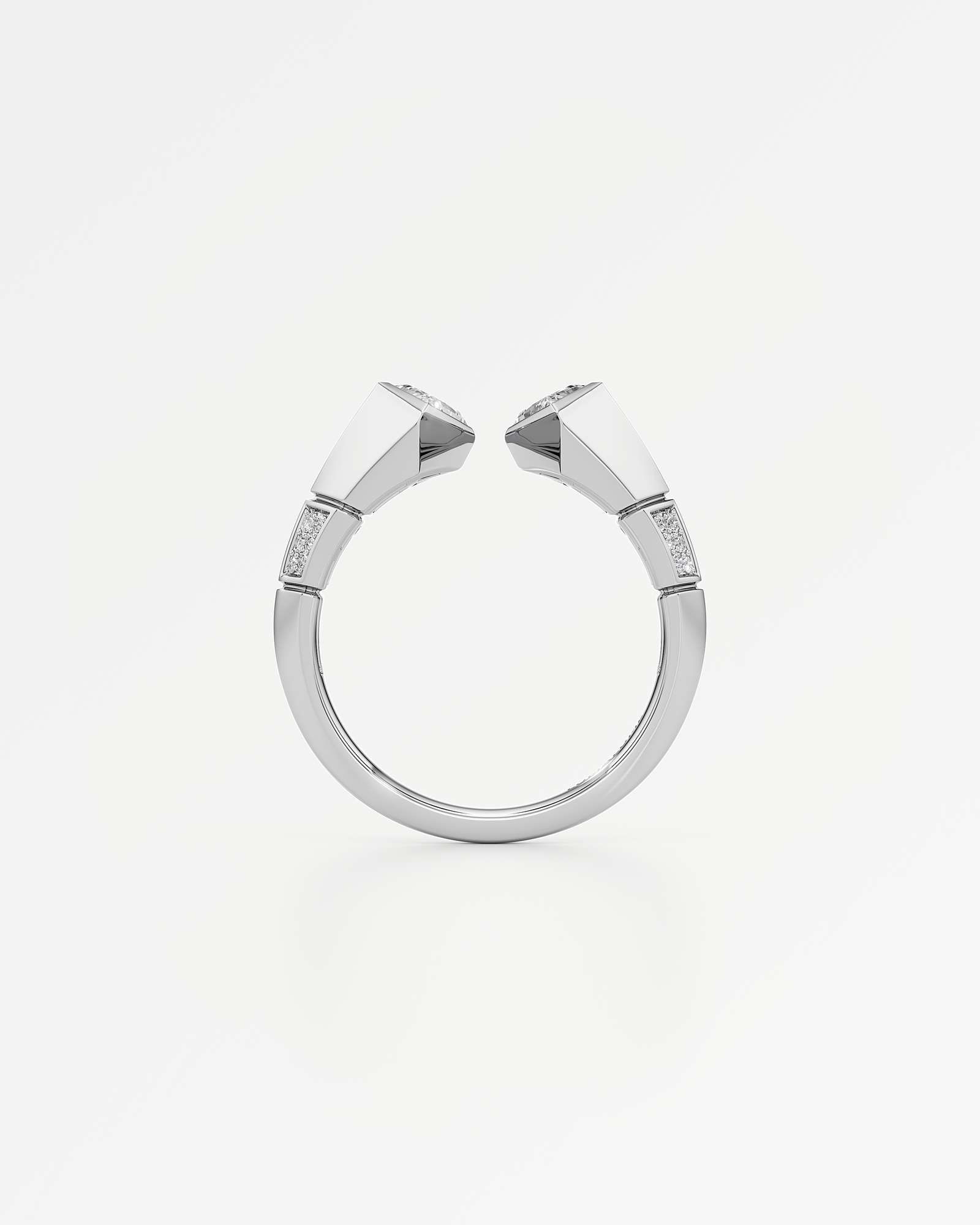 AM To Beyond Overture Diamond Ring, in 14K White Gold (1.09 ctw)
