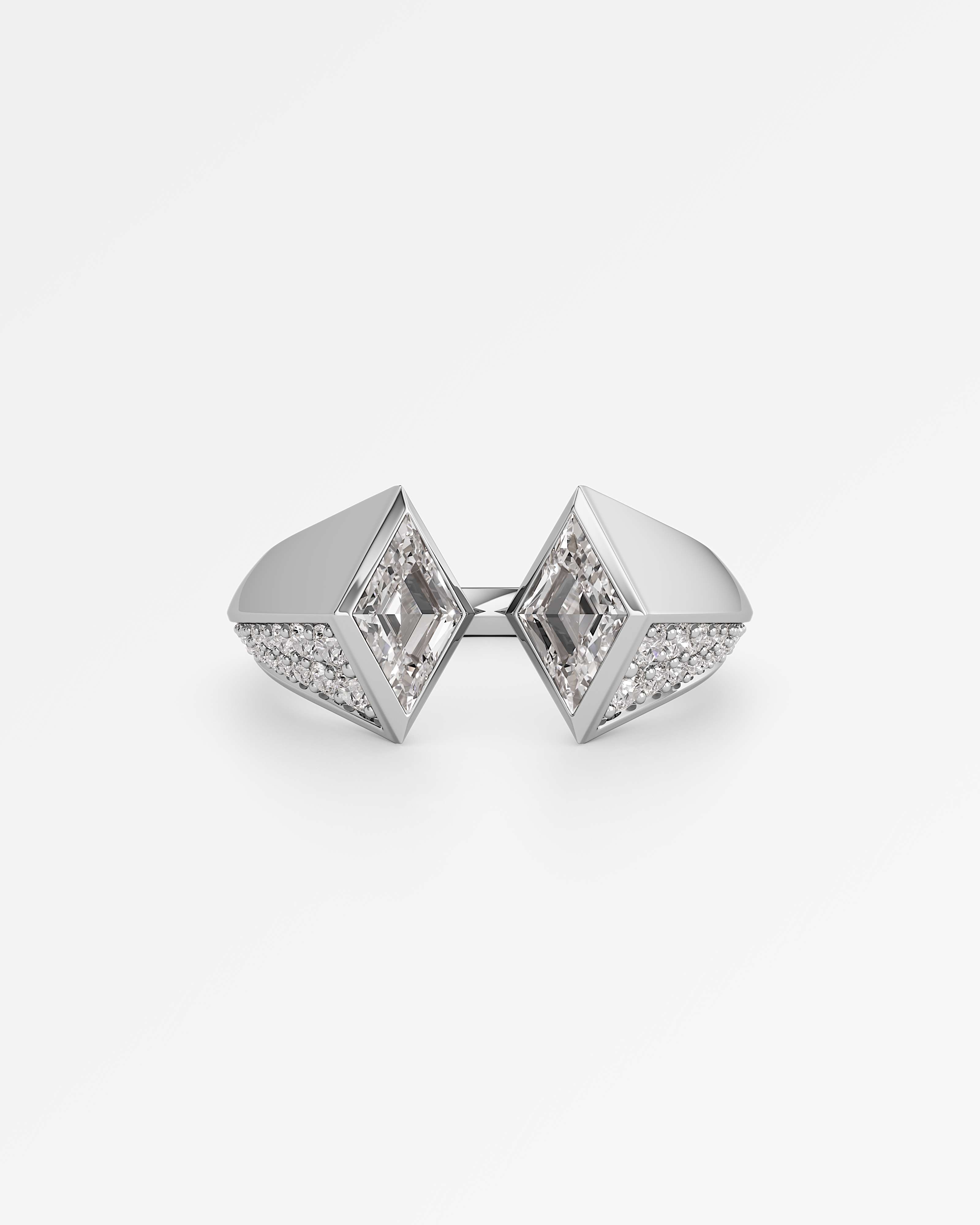 Overraux Pavé Diamond Ring