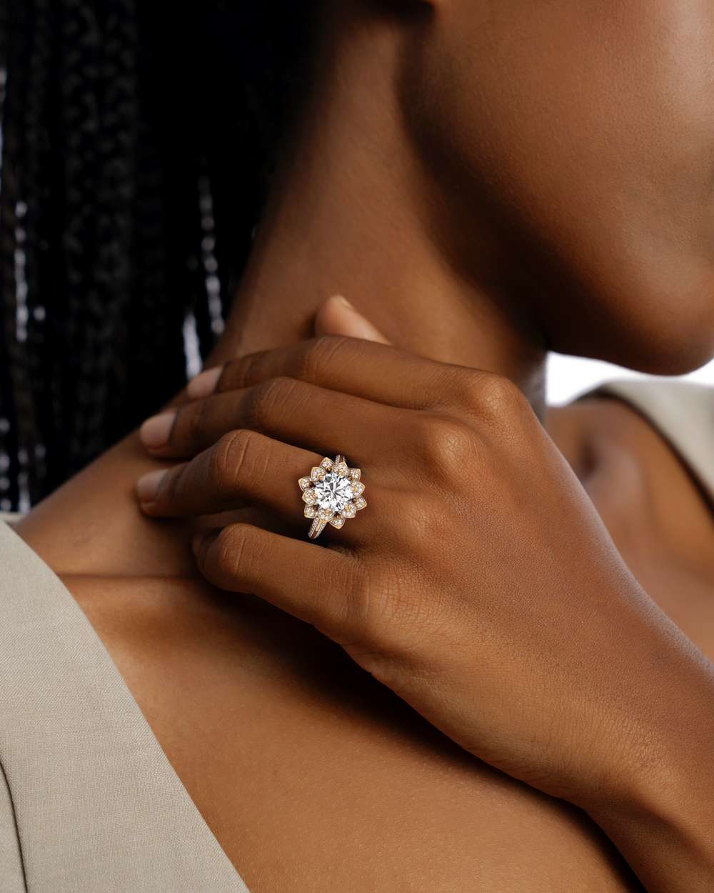 Elaria Diamond Engagement Ring