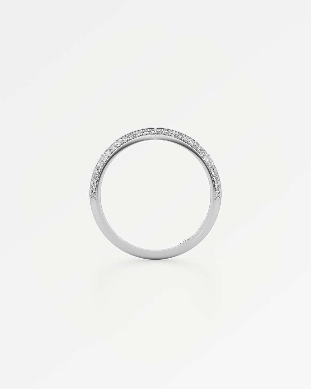 Vita Pavé Diamond Wedding Band