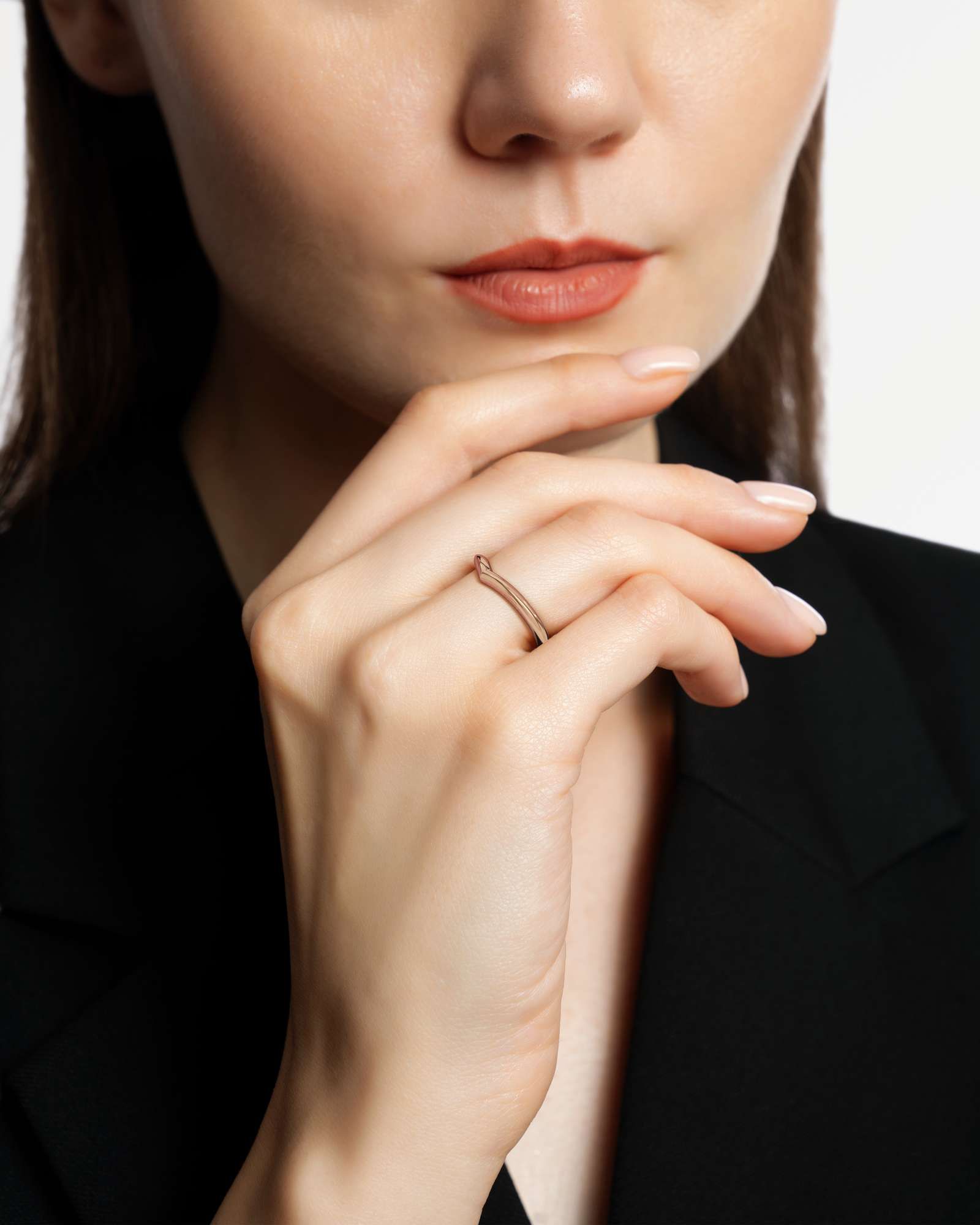 Velara Vita Wedding Band, in 14K Rose Gold