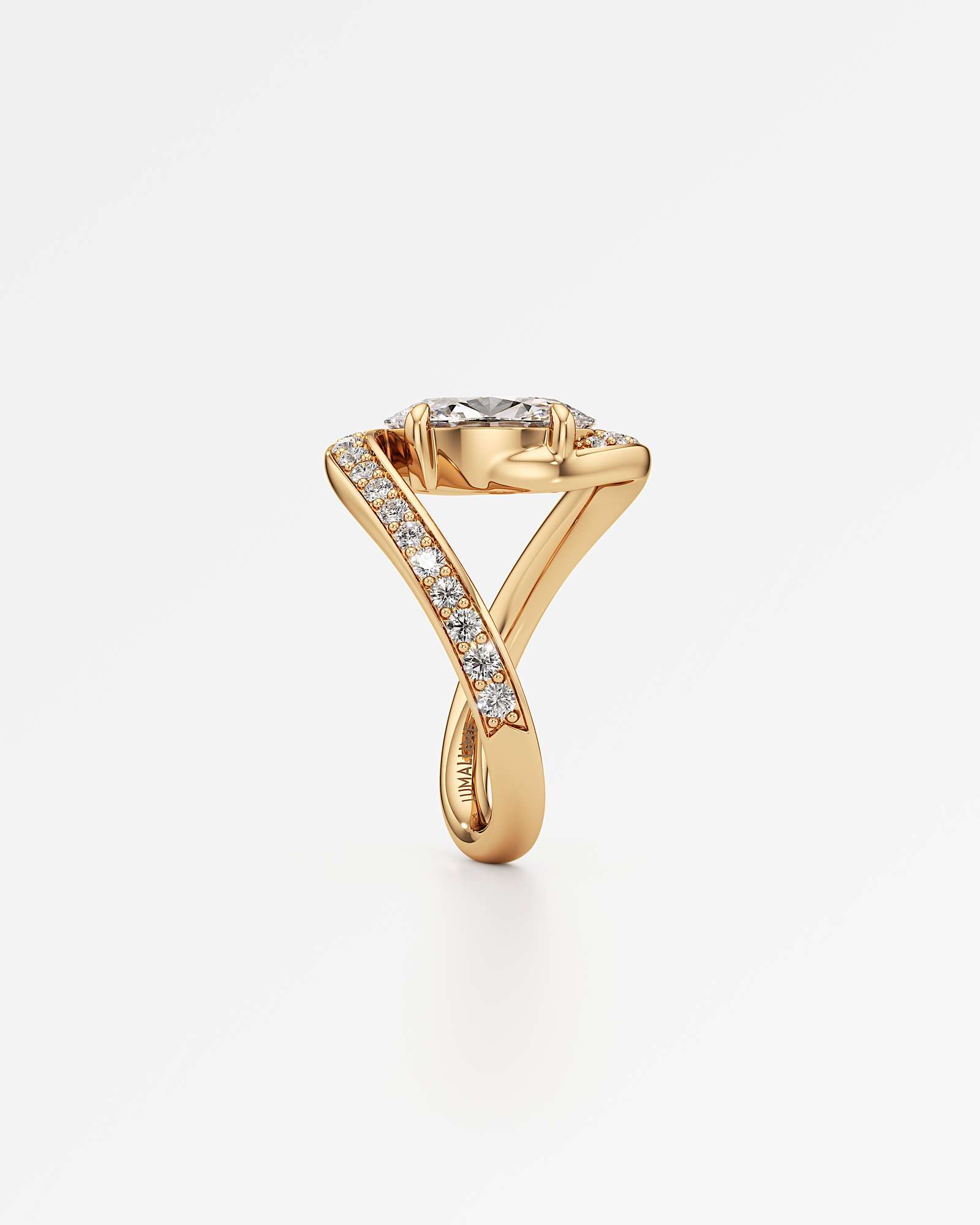 You Vortex Diamond Ring, in 14K Yellow Gold (2.52 ctw)