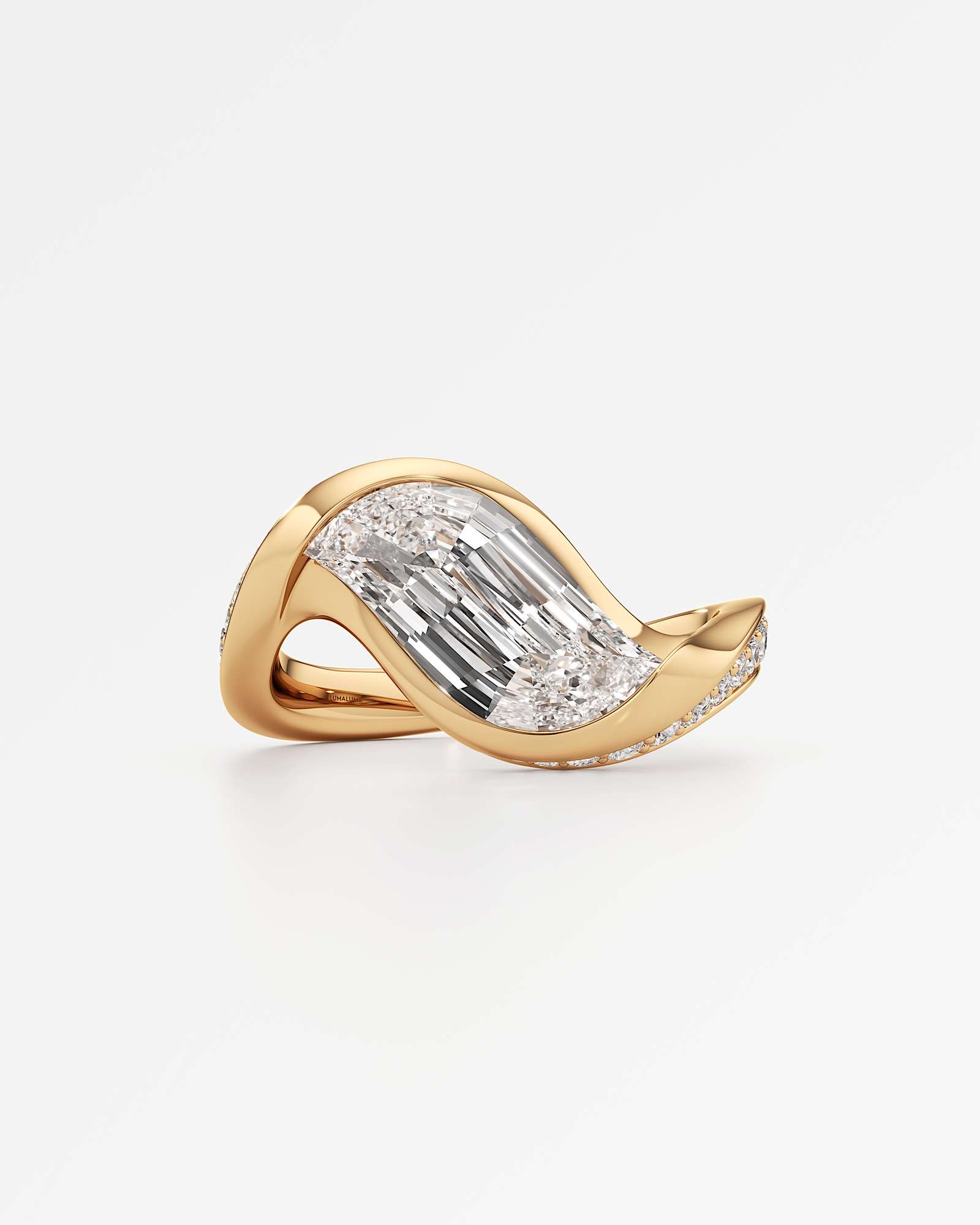 Glimmer Olena Diamond Ring, In 14K Yellow Gold (2.48 ctw)