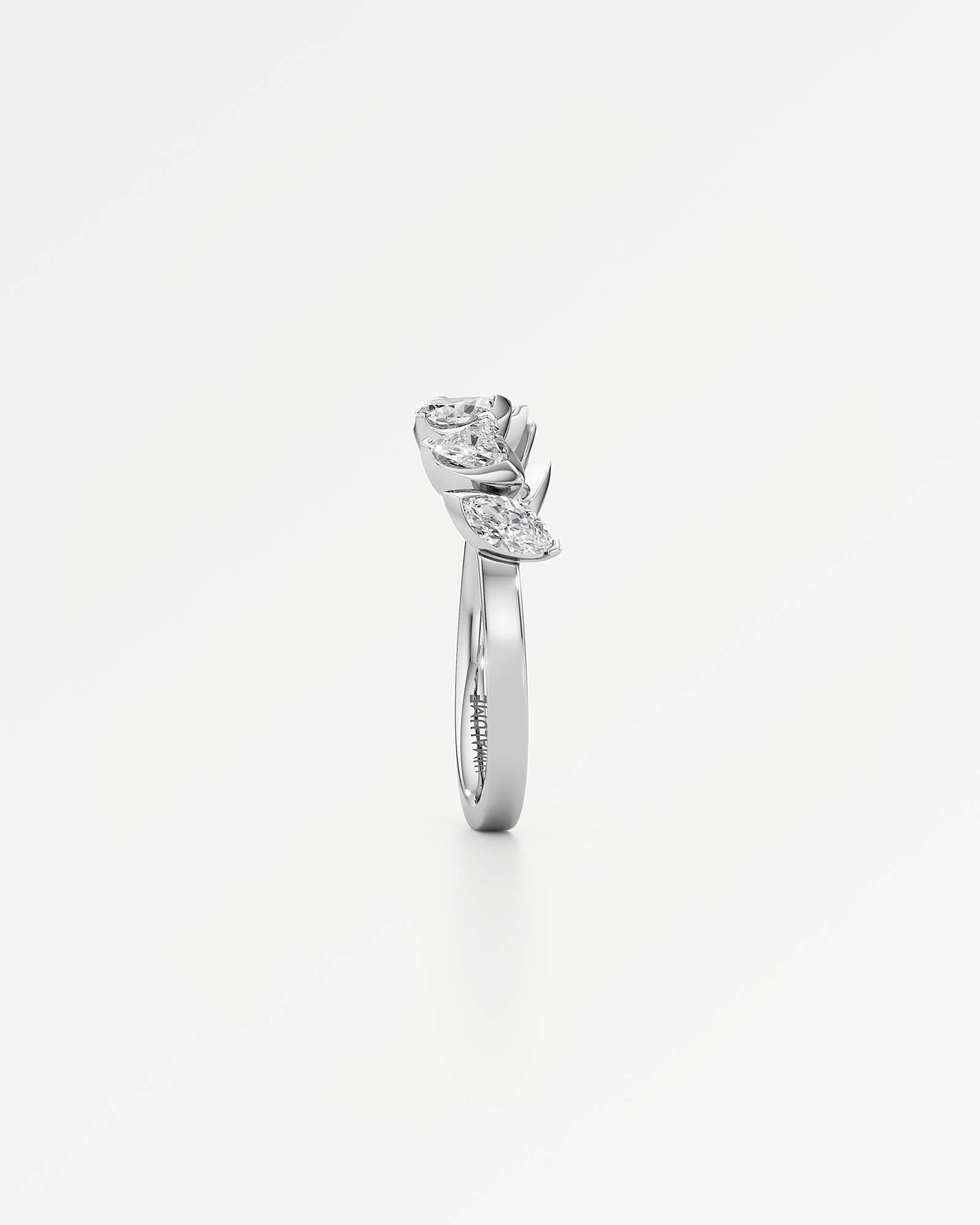 Pinnacle Rochéa Diamond Ring, In 14K White Gold (1.01 ctw)