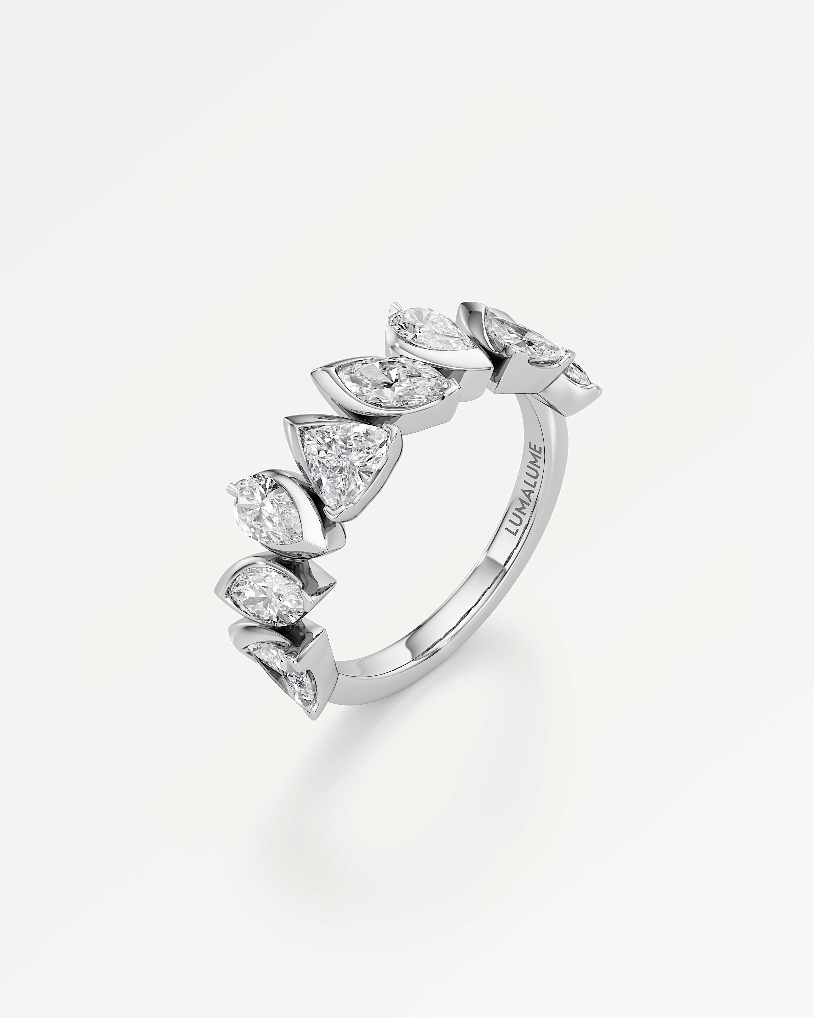 Pinnacle Rochenne Diamond Ring, In 14K White Gold (1.58 ctw)