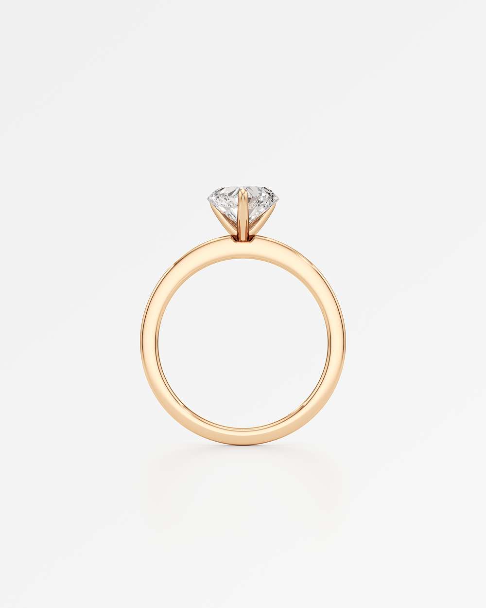 Elsa Solitaire Diamond Engagement Ring