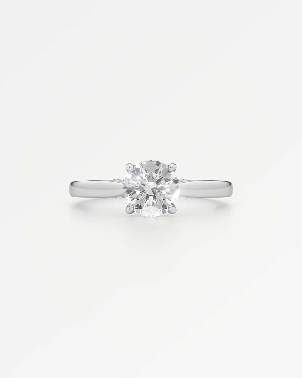 Eleanor Solitaire Diamond Engagement Ring