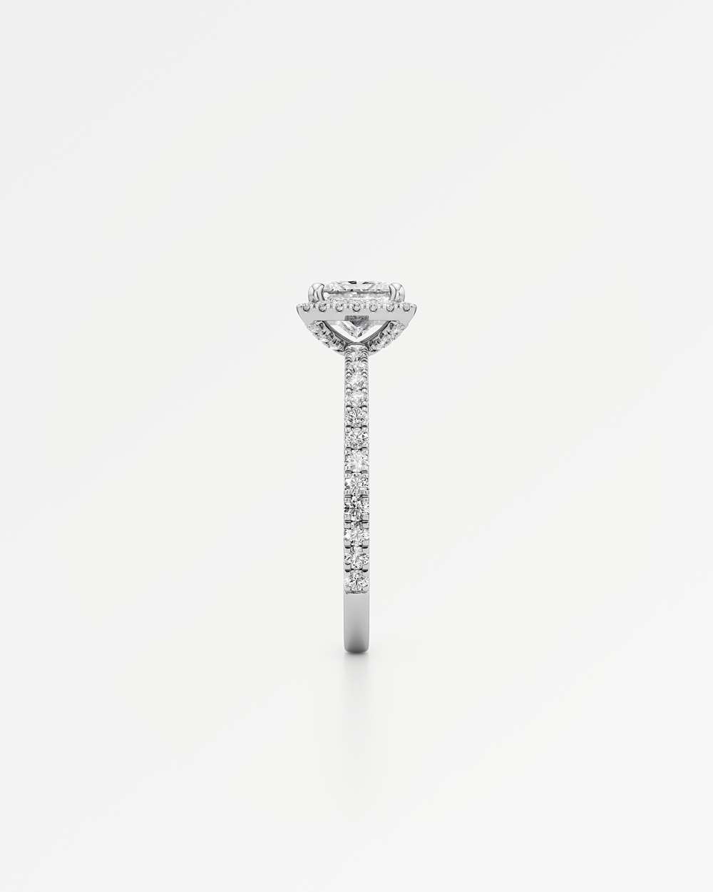 Elsa Halo Diamond Engagement Ring