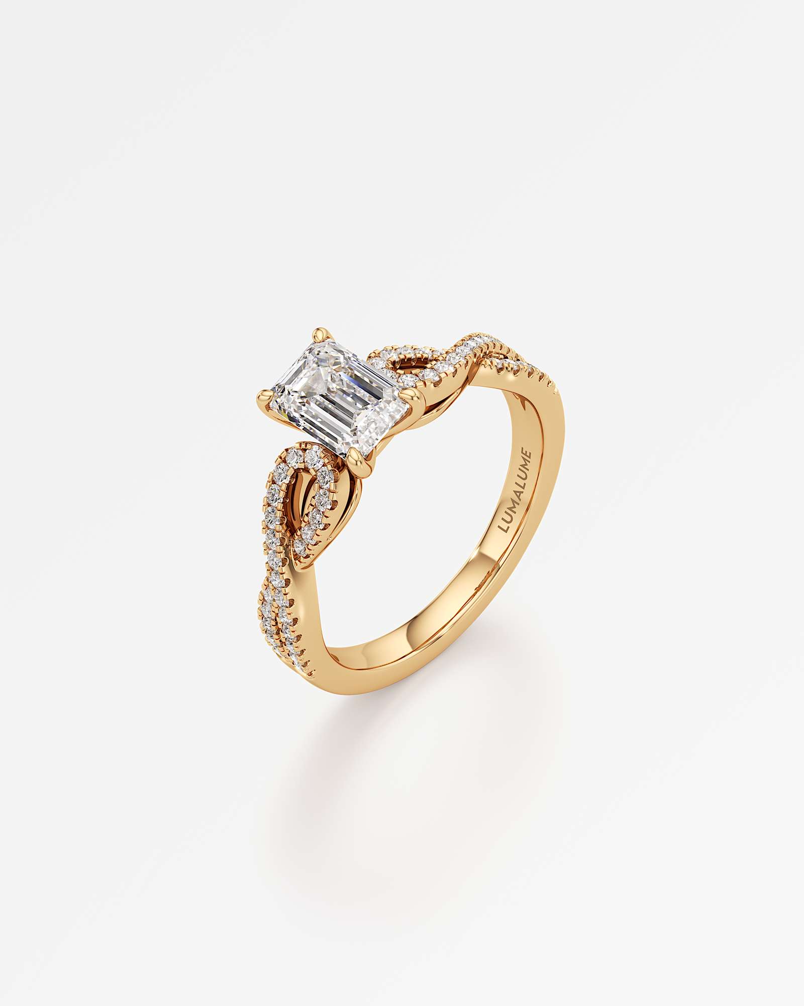 Alessia Solitaire Diamond Engagement Ring