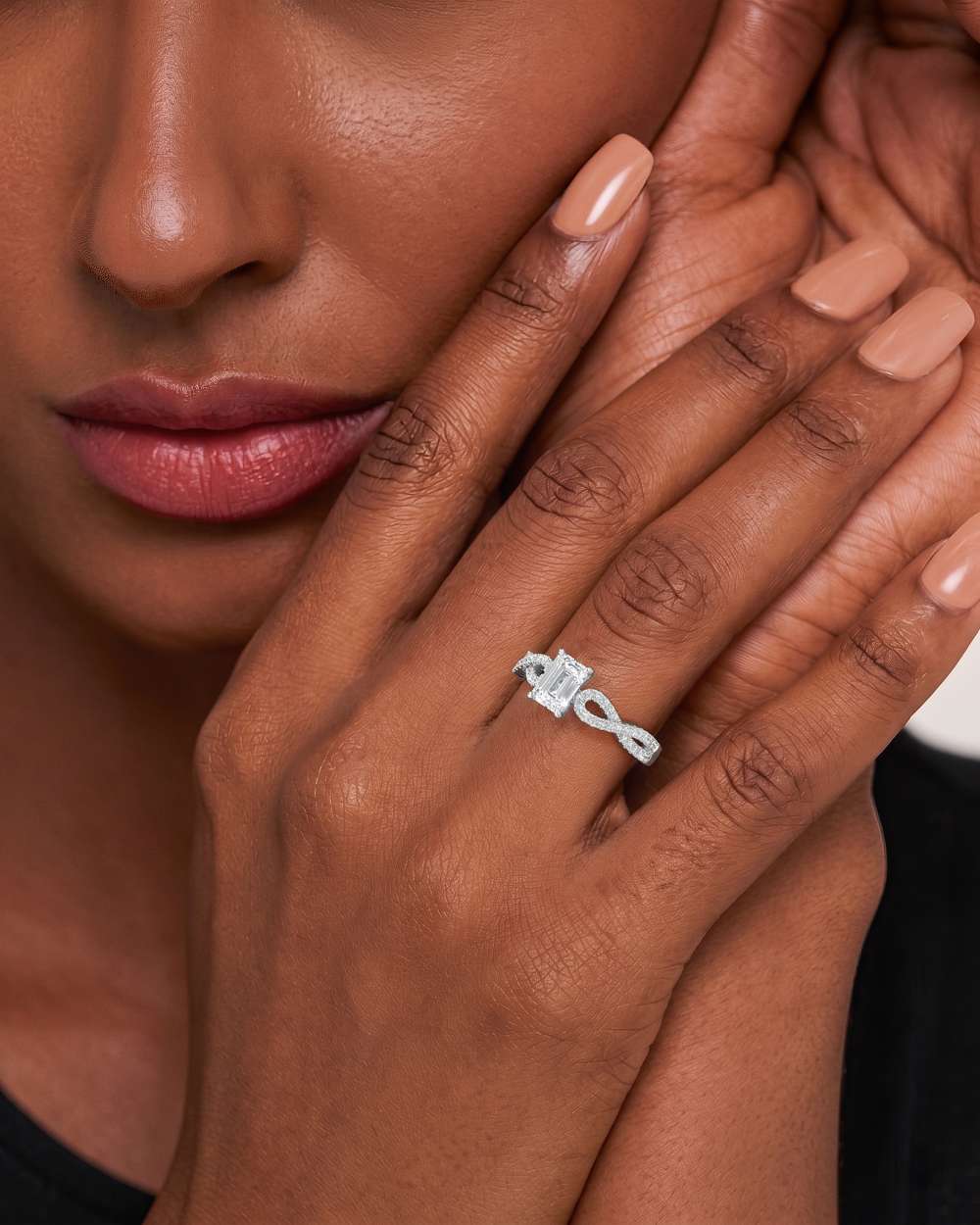 Alessia Solitaire Diamond Engagement Ring
