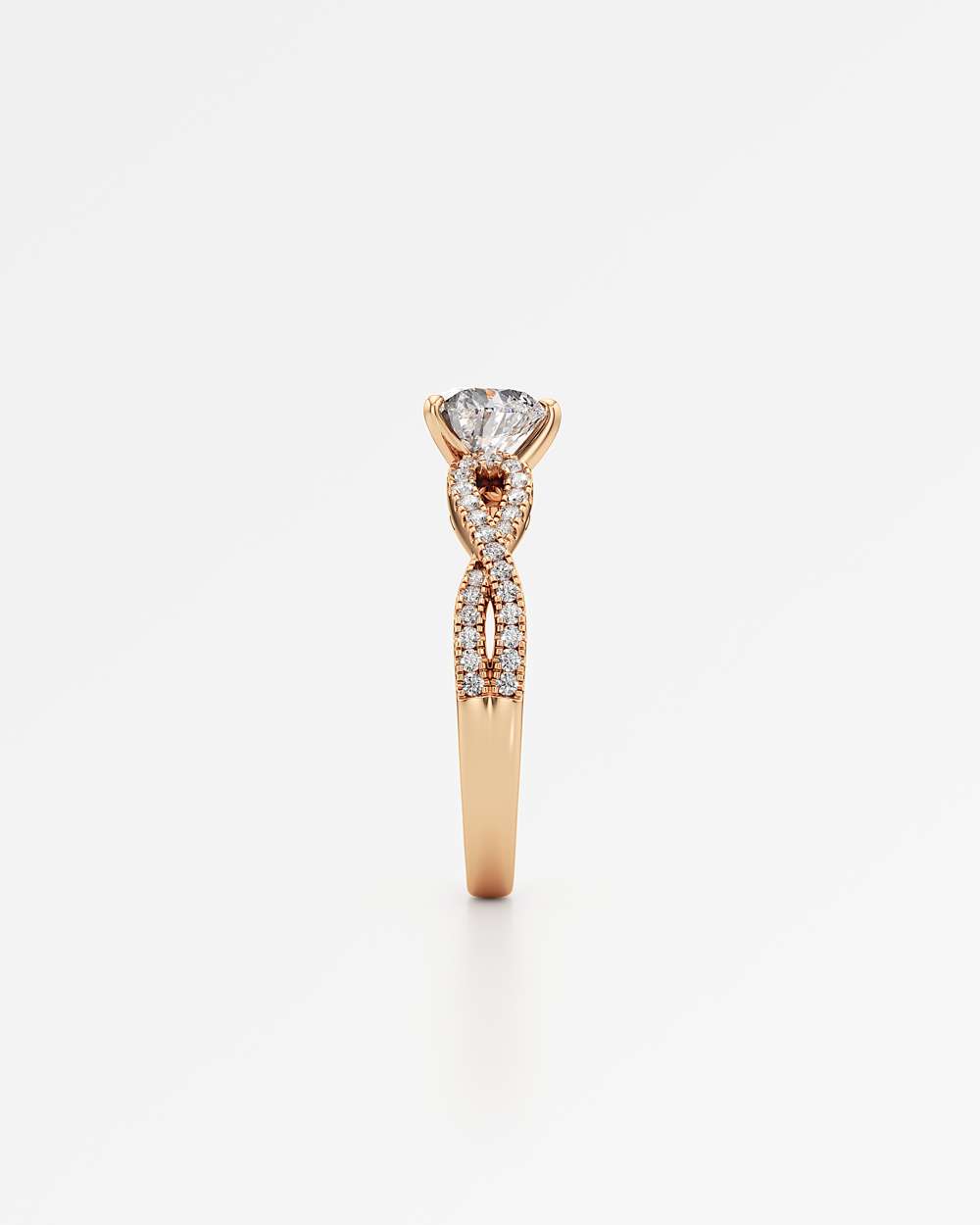 Alessia Solitaire Diamond Engagement Ring
