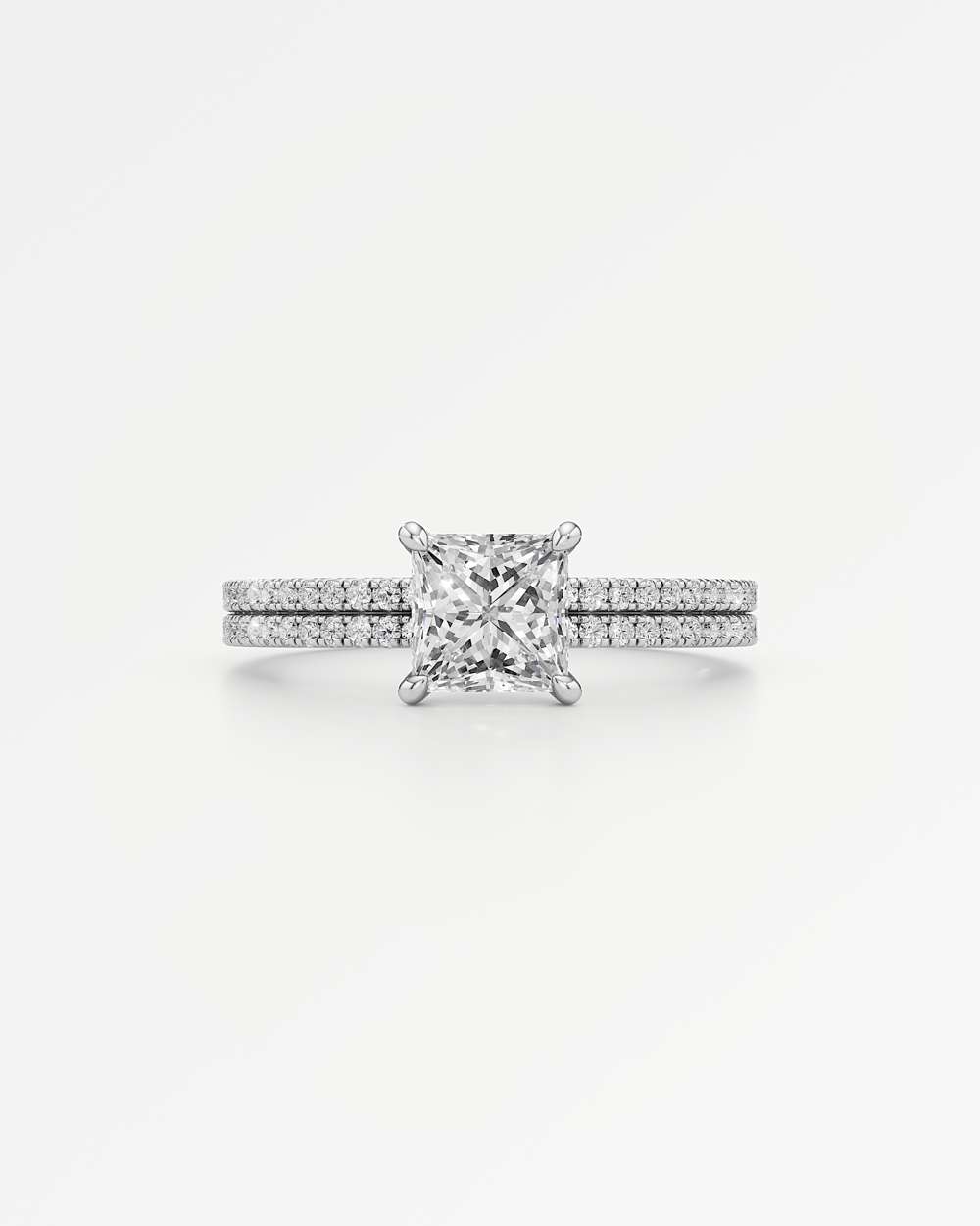 Chiara Hidden Halo Diamond Engagement Ring