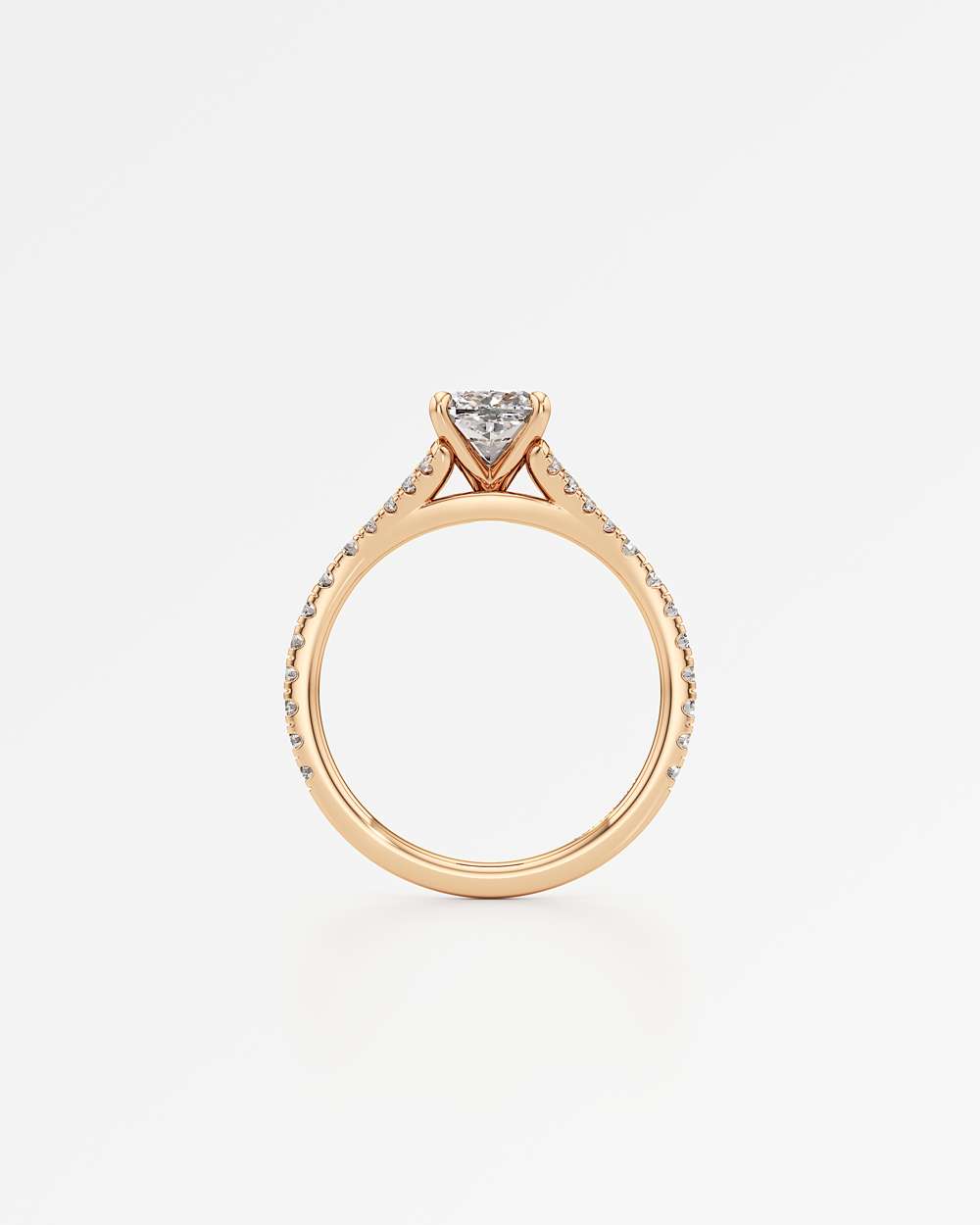 Marisol Solitaire Diamond Engagement Ring