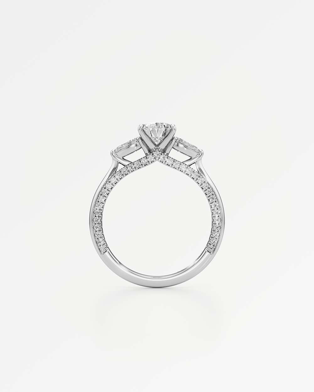 Triana Solitaire Diamond Engagement Ring