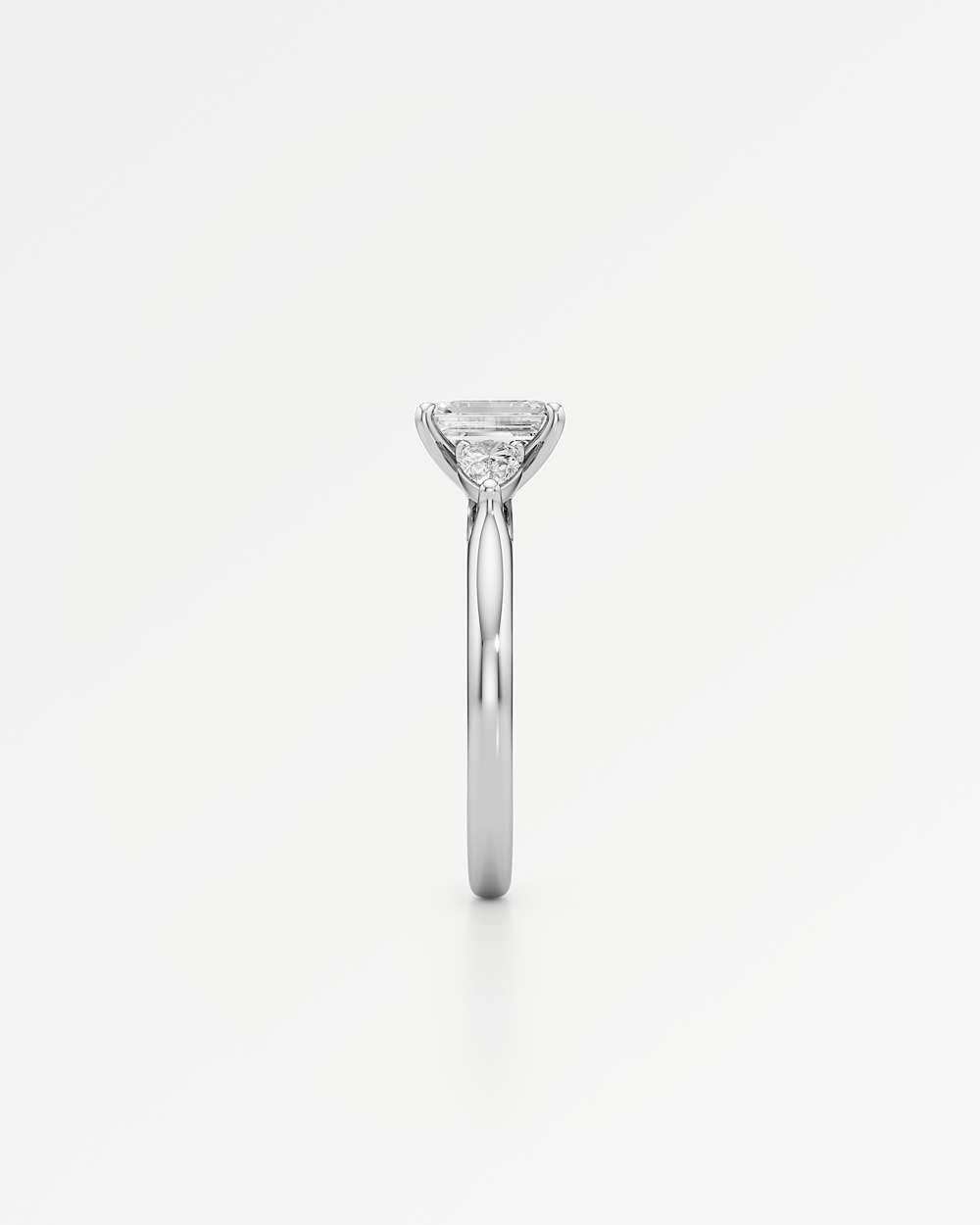 Trinette Solitaire Diamond Engagement Ring