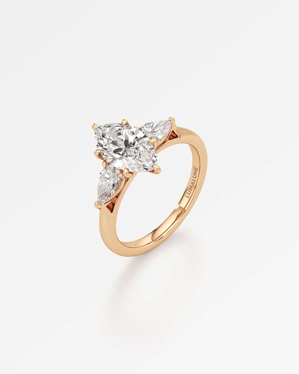 Trinette Solitaire Diamond Engagement Ring
