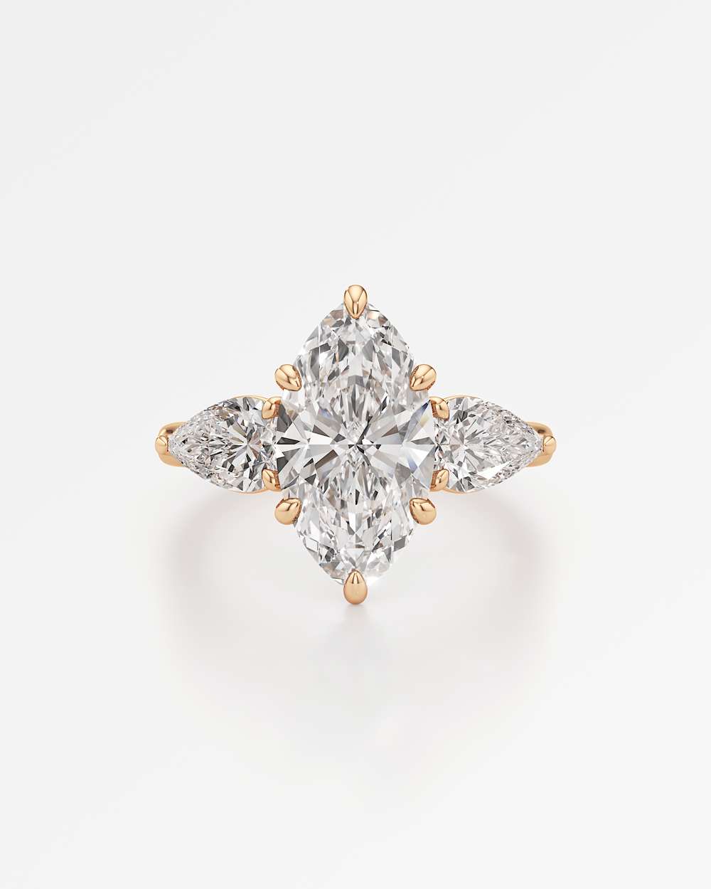Trinette Solitaire Diamond Engagement Ring
