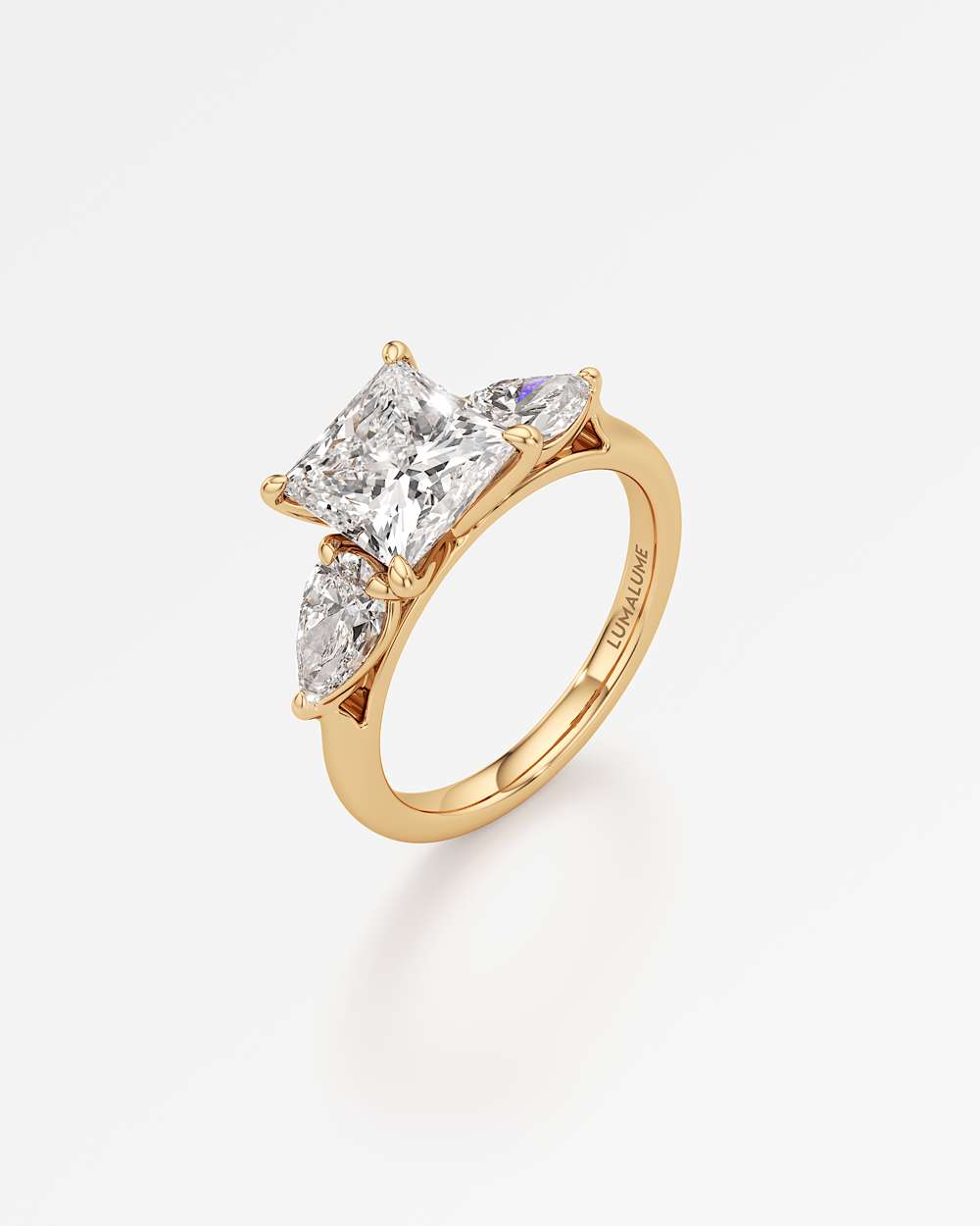 Trinette Solitaire Diamond Engagement Ring