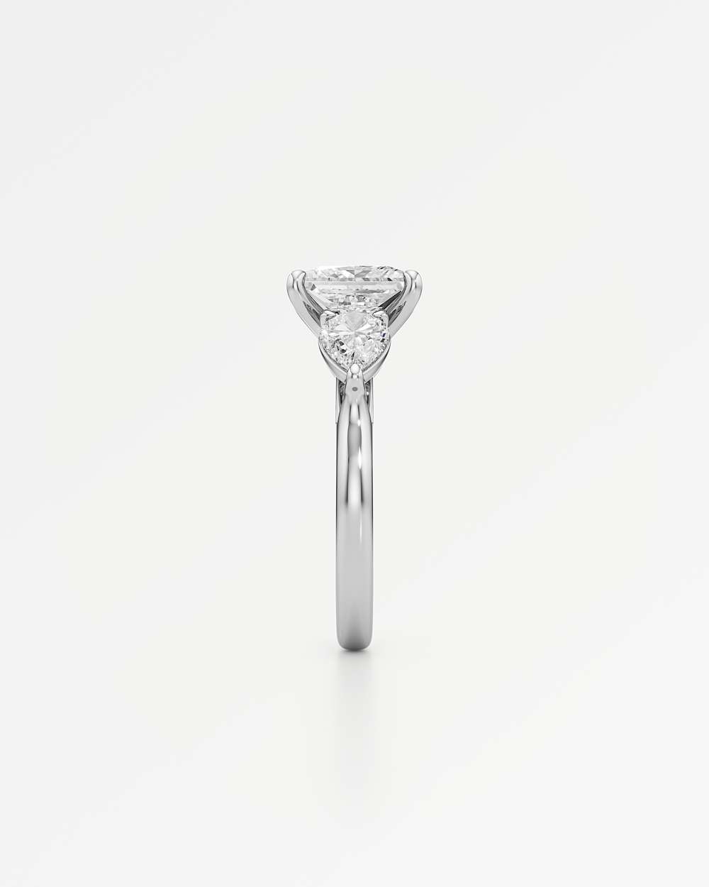 Trinette Solitaire Diamond Engagement Ring