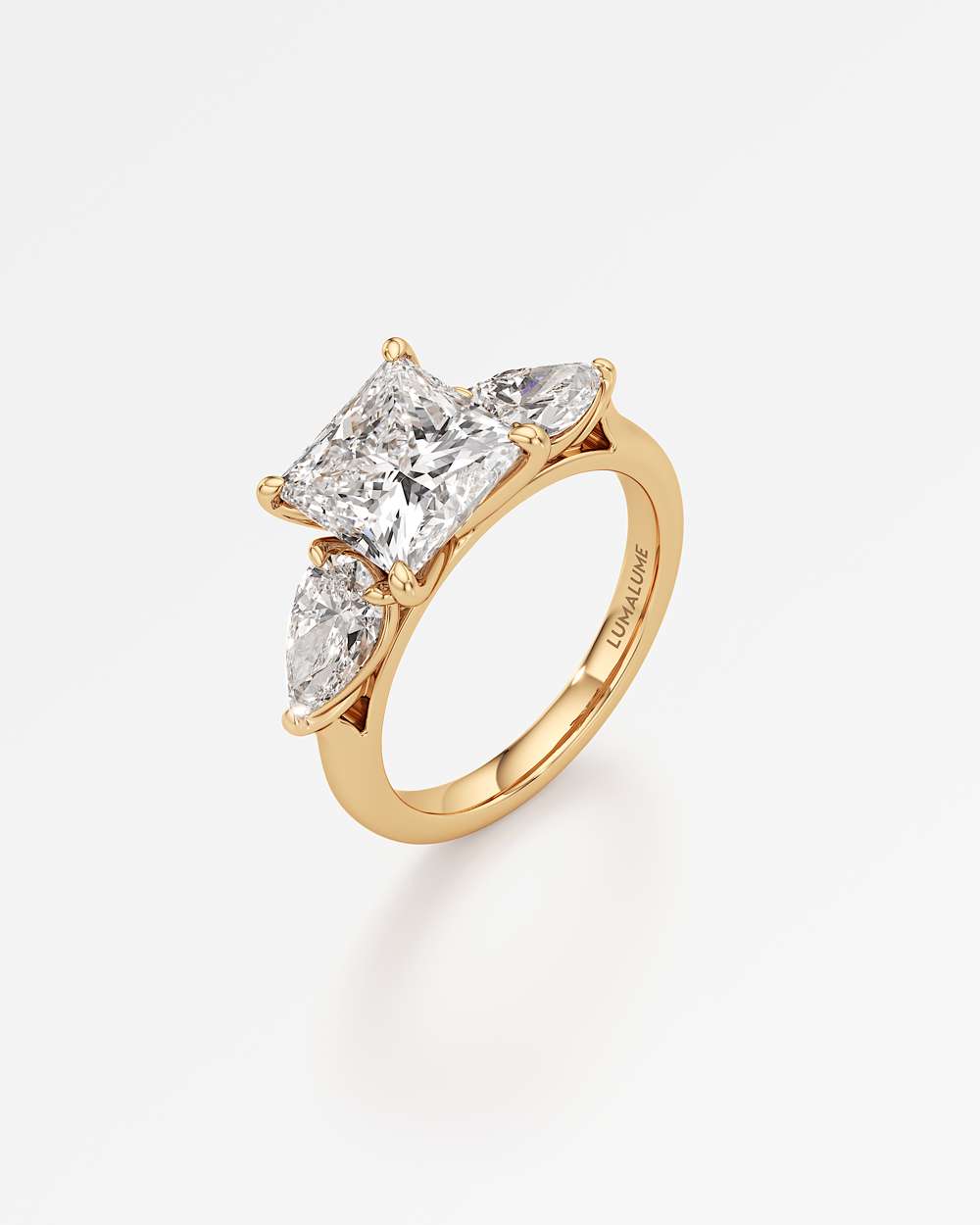 Trinette Solitaire Diamond Engagement Ring
