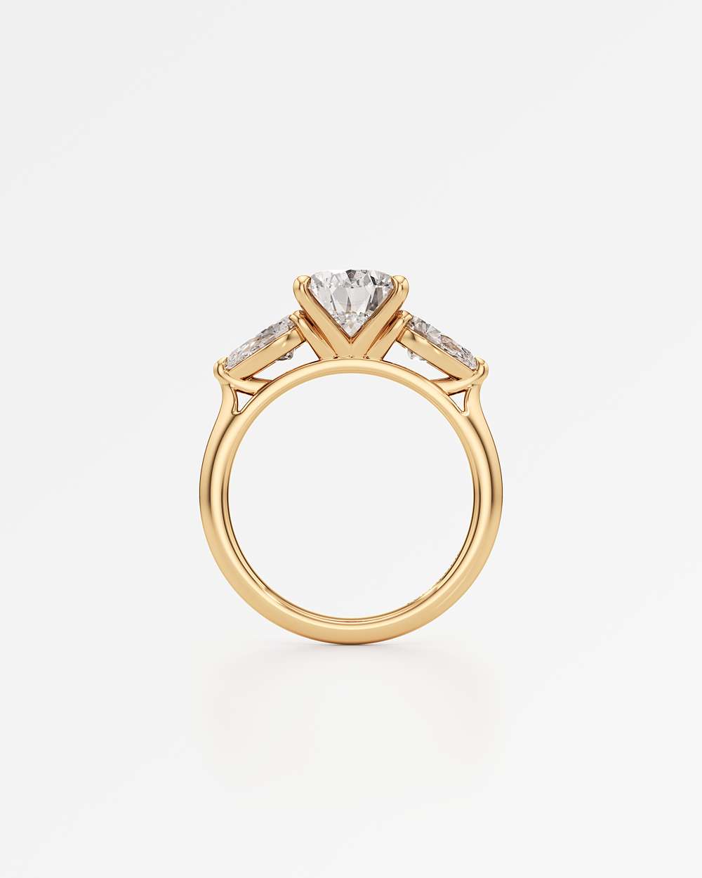 Trinette Solitaire Diamond Engagement Ring