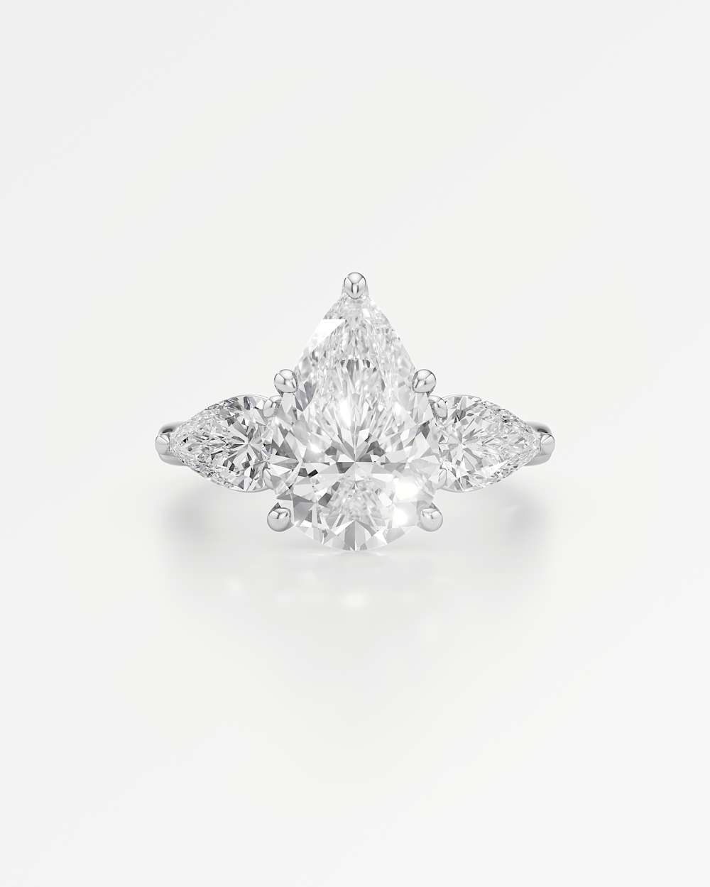 Trinette Solitaire Diamond Engagement Ring