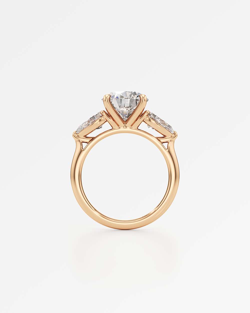 Trinette Solitaire Diamond Engagement Ring