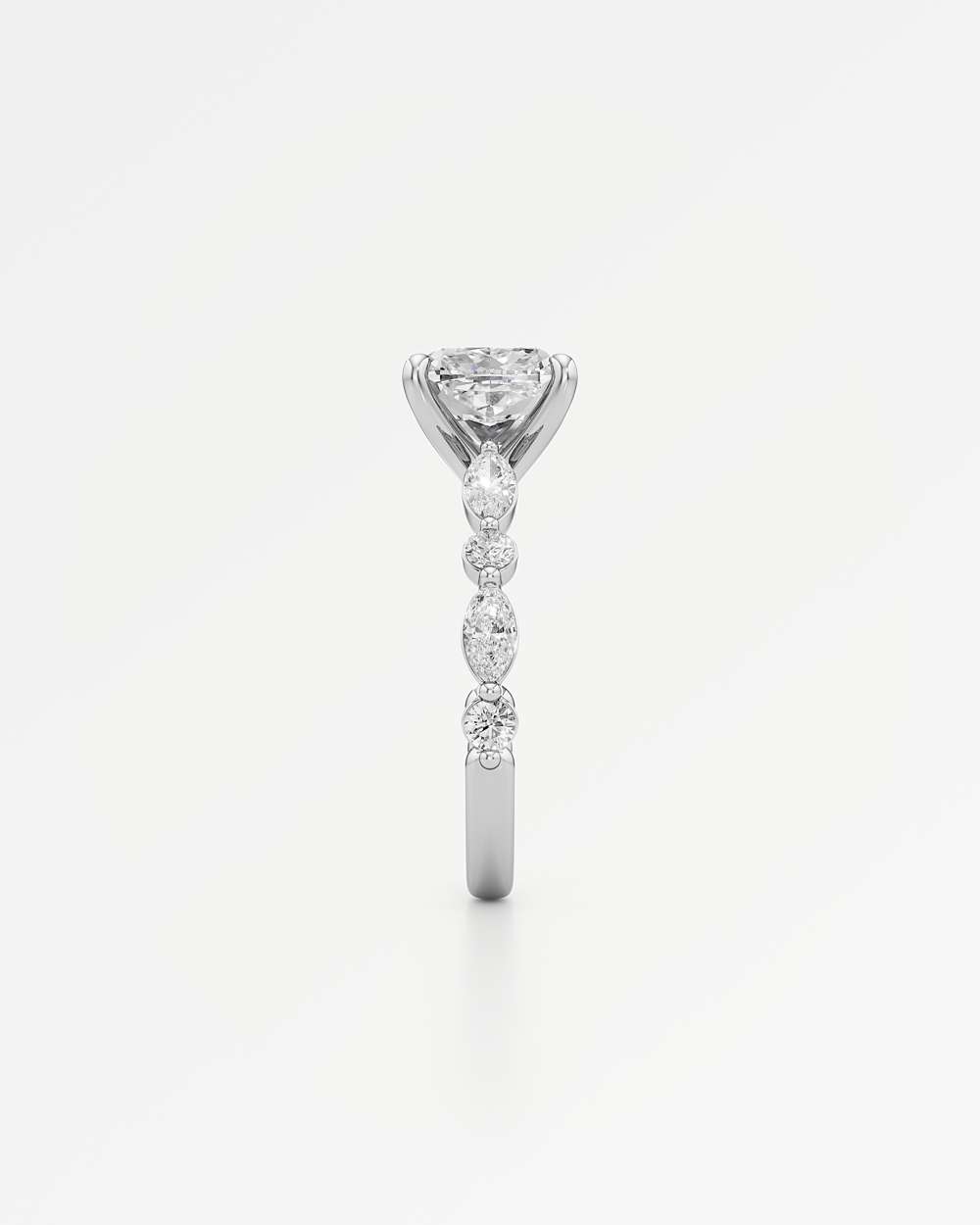 Zolaine Solitaire Diamond Engagement Ring