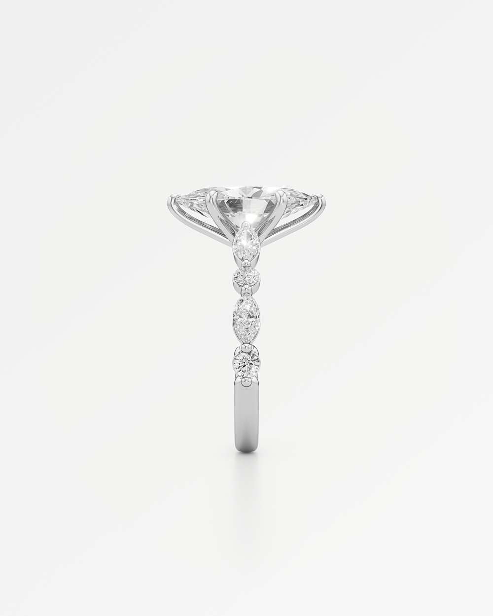 Zolaine Solitaire Diamond Engagement Ring