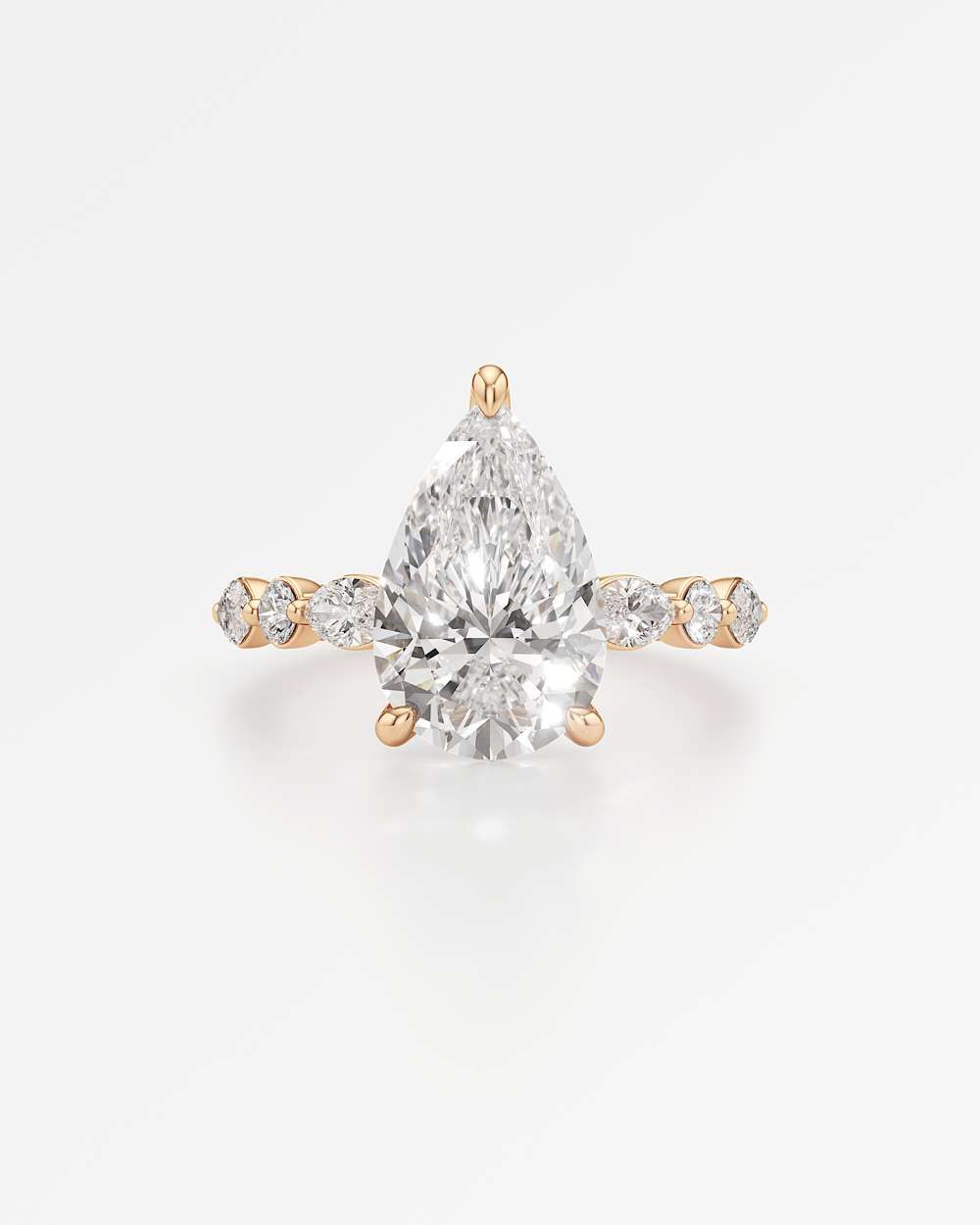 Zolaine Solitaire Diamond Engagement Ring