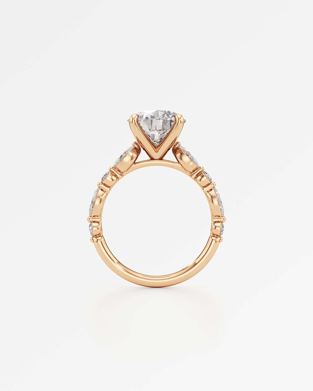 Zolaine Solitaire Diamond Engagement Ring